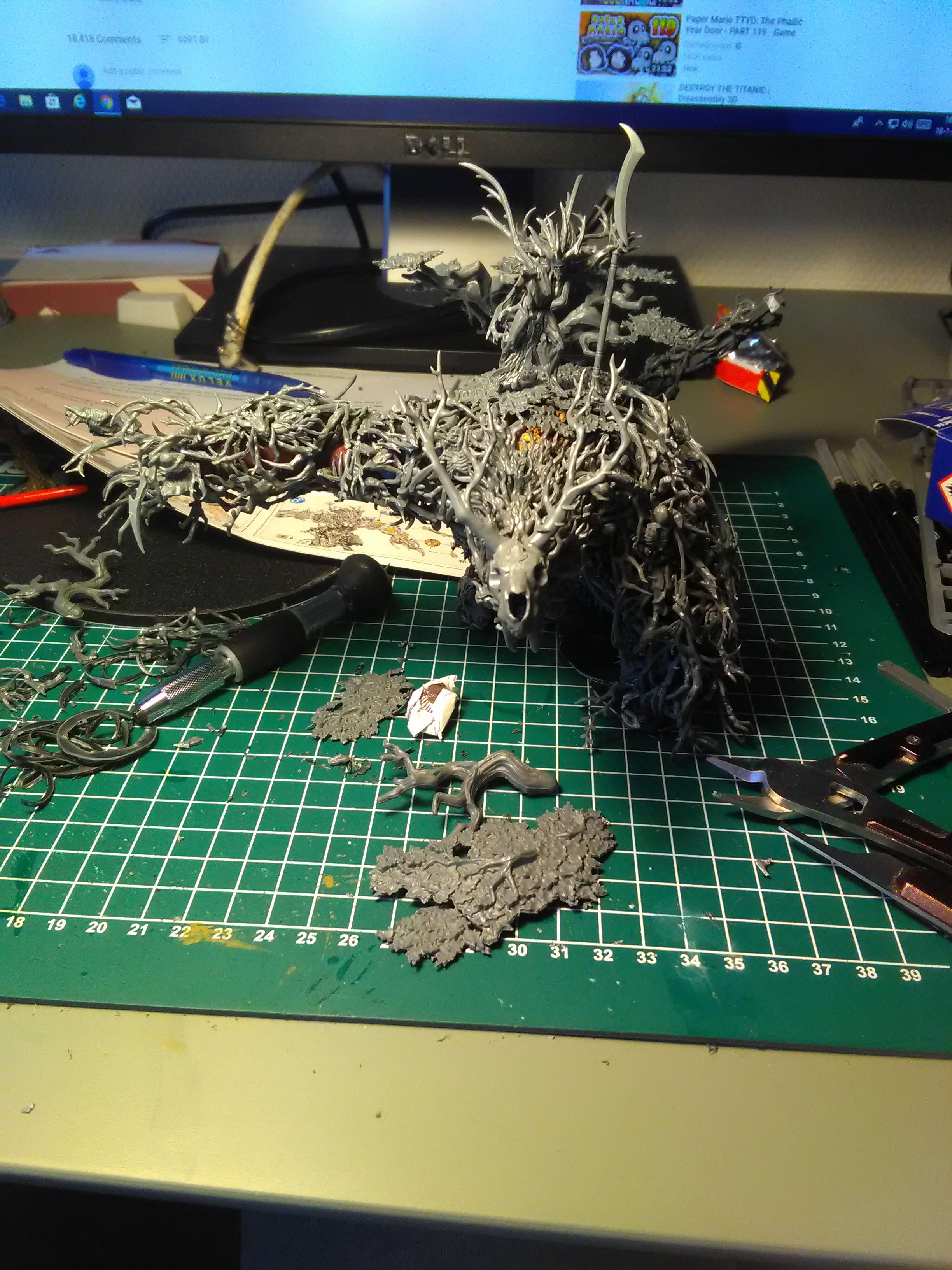 the beast of blood oak forest WIP