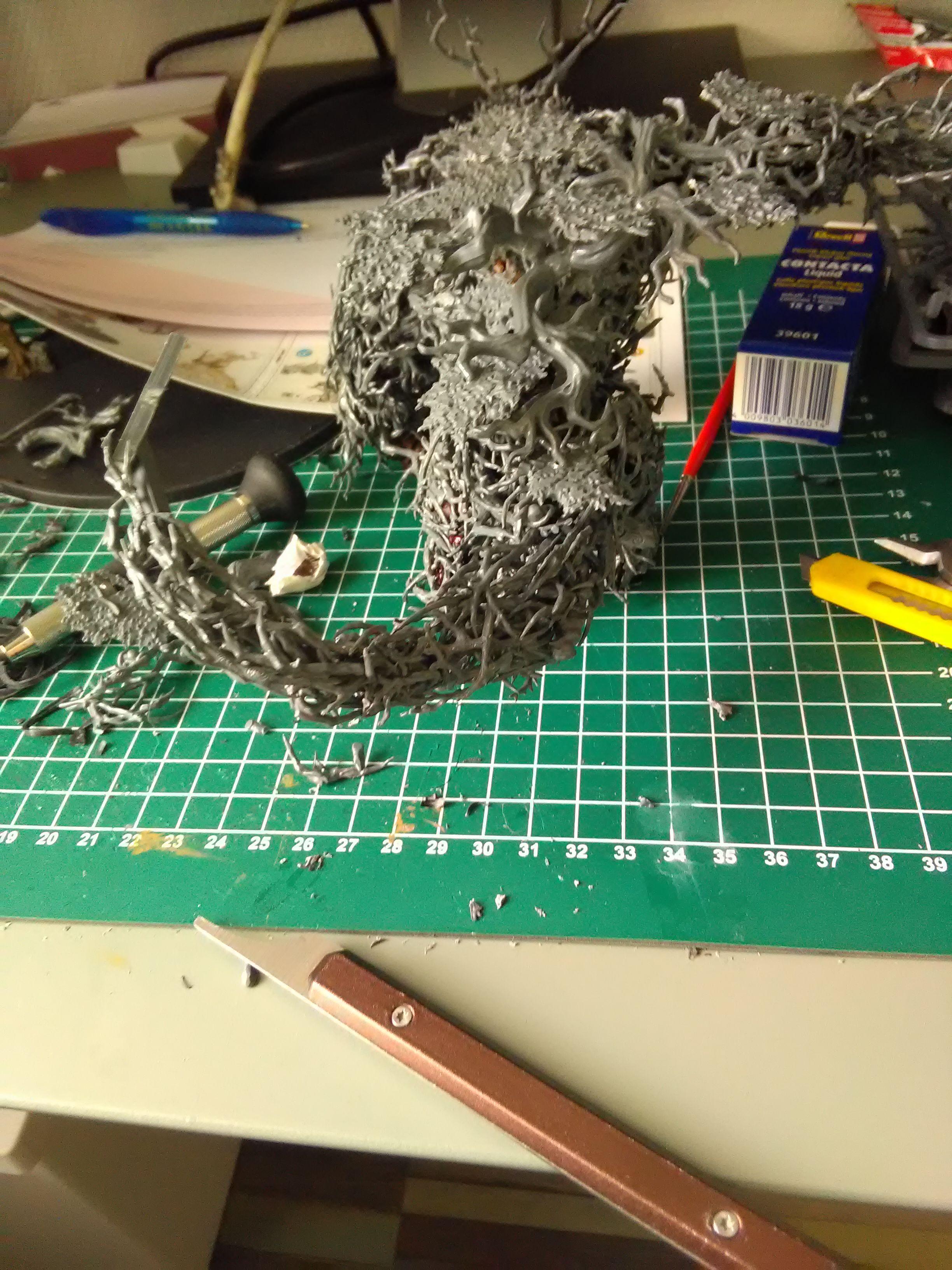 the beast of blood oak forest WIP