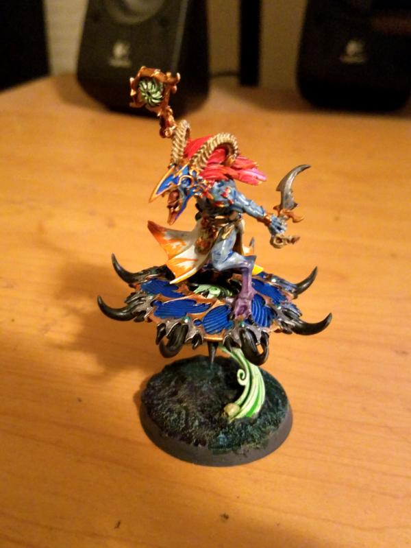 Here's my first attempt on a Warhammer mini. The Agrax Earthshade can get  you carried away : r/ageofsigmar