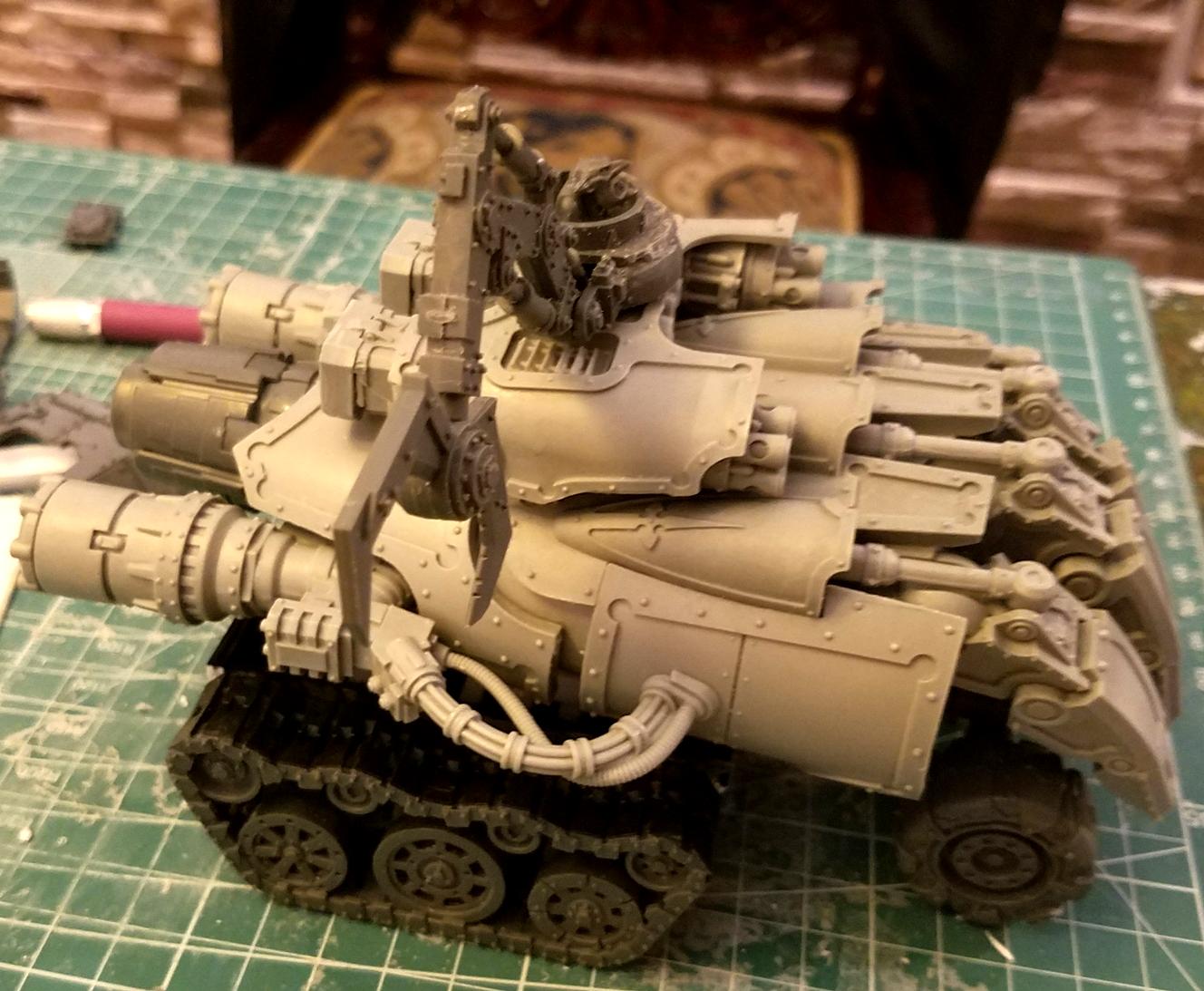 Conversion, Forge World, Looted, Orks, Power Claw, Power Fist, Powerclaw, Titan, Warlord