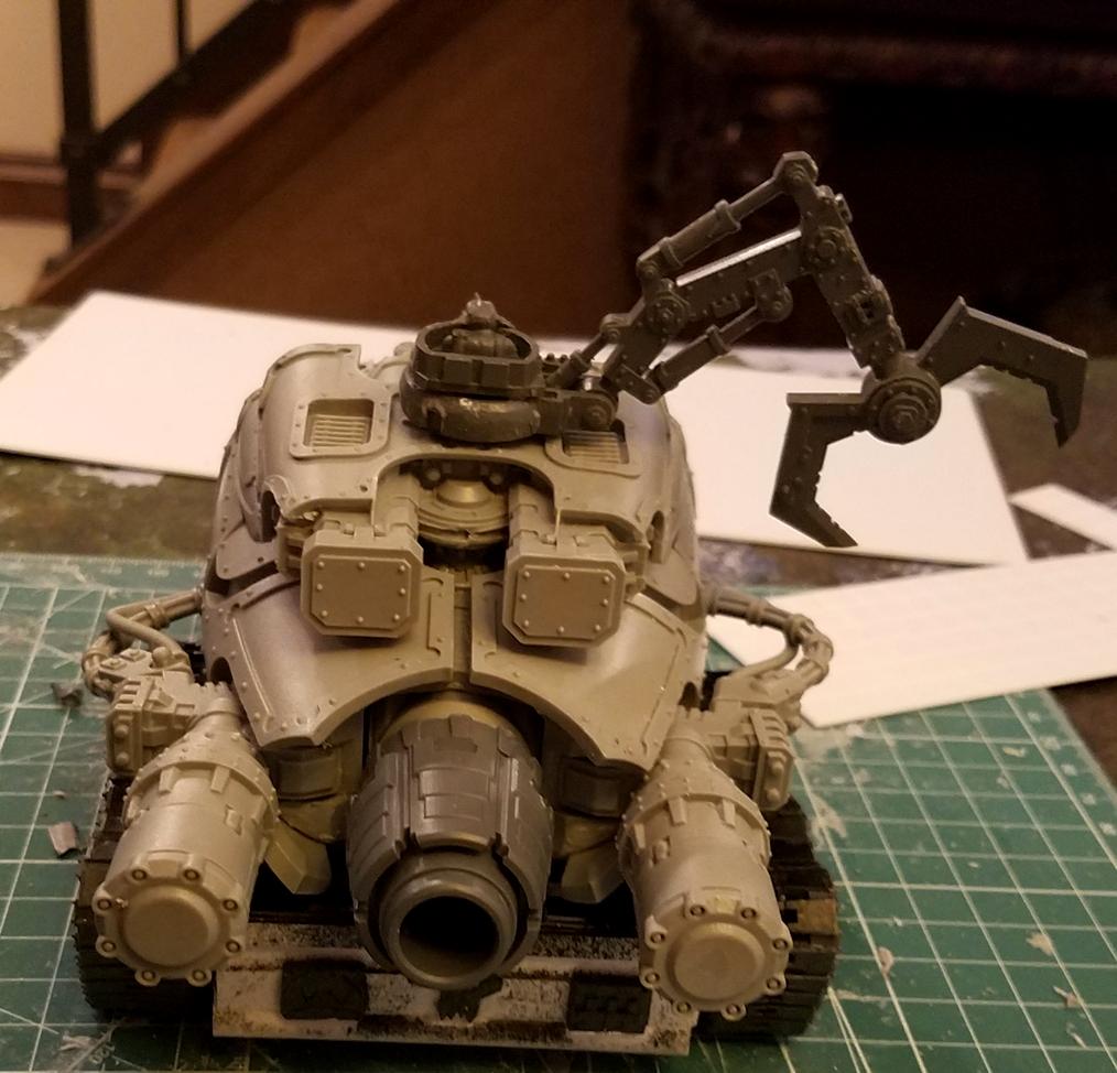 Conversion, Forge World, Looted, Orks, Power Claw, Power Fist, Powerclaw, Titan, Warlord