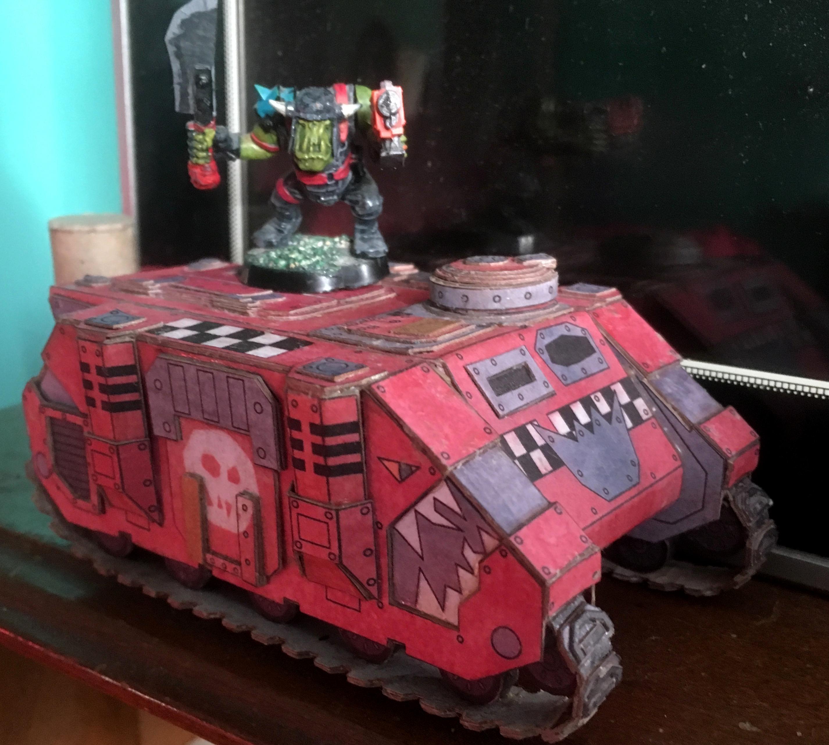 WIP papercarft tank