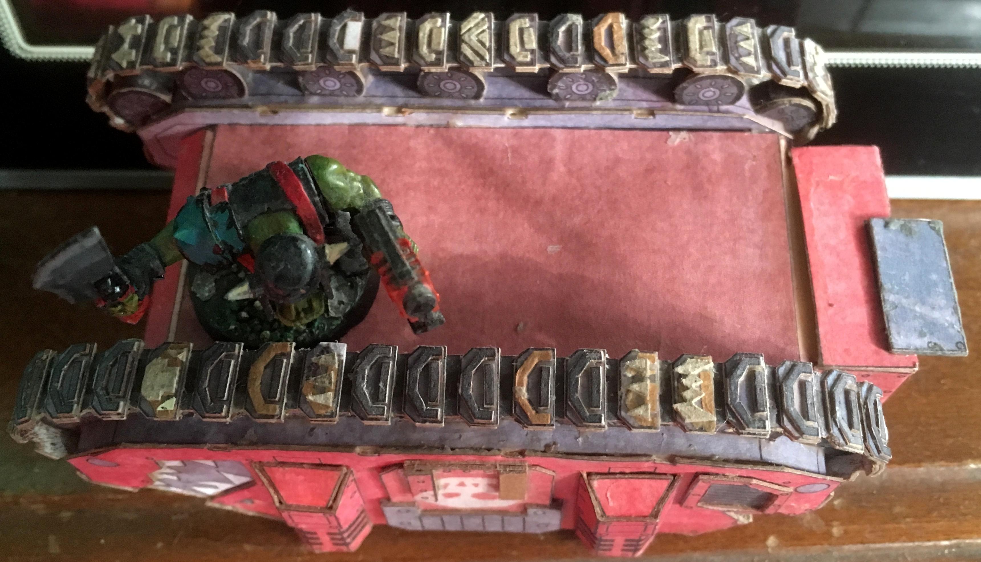 WIP papercarft tank tracks