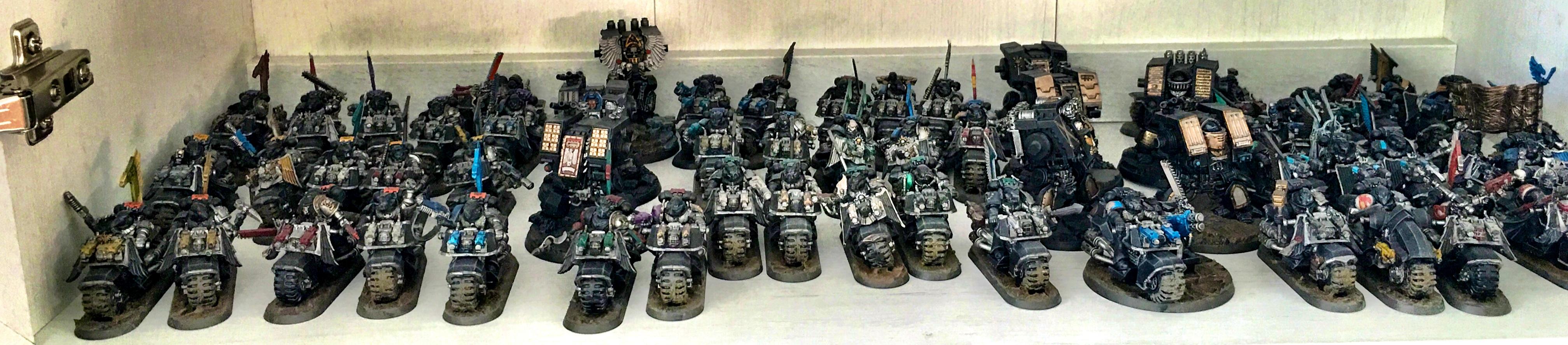 Army, Deathwatch, Dreadnought, Ravenwing, White Scars