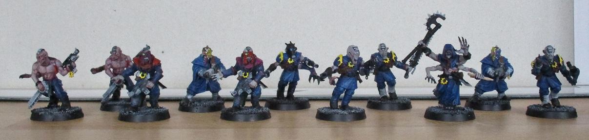 Chaos Cultists, Conversion, Games Workshop, Genstealer Cult, Warhammer 40,000