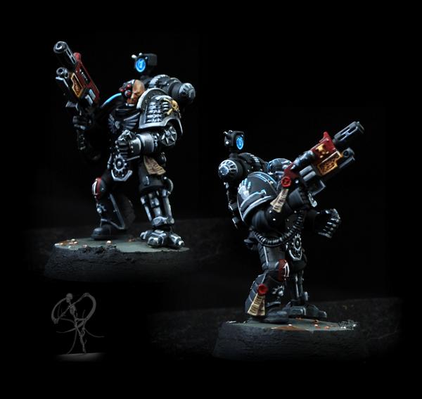 Deathwatch, Iron Hands, Non-Metallic Metal, Overkill, Space Marines