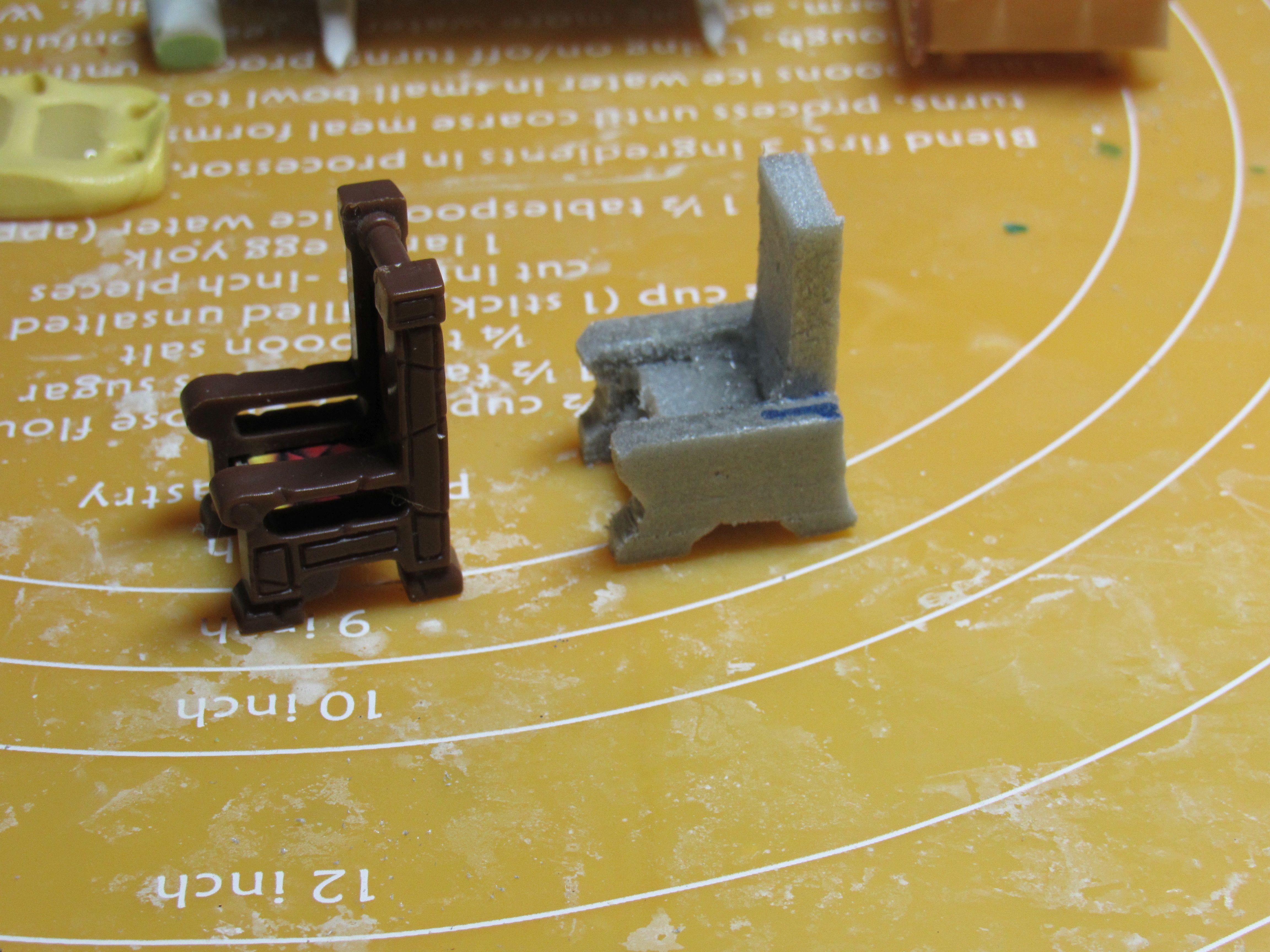 Hero Quest, throne