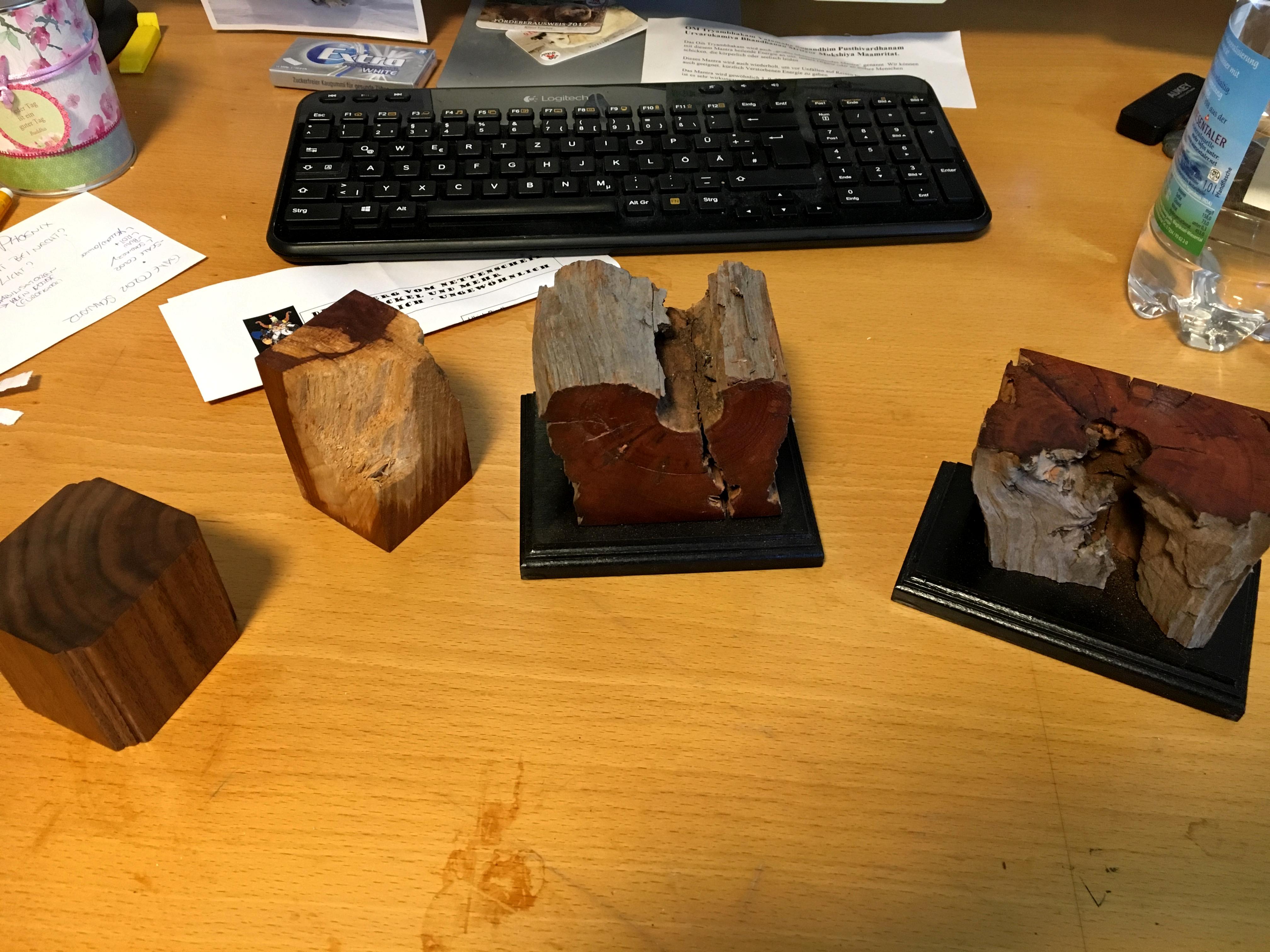 4 plinths