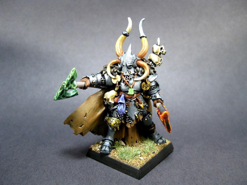 2009 Games Day Chaos Exalted Champion, Carrero Arts, Slaves To Darkness, Wahammer, Warhamer Aos, Warhammer Chaos