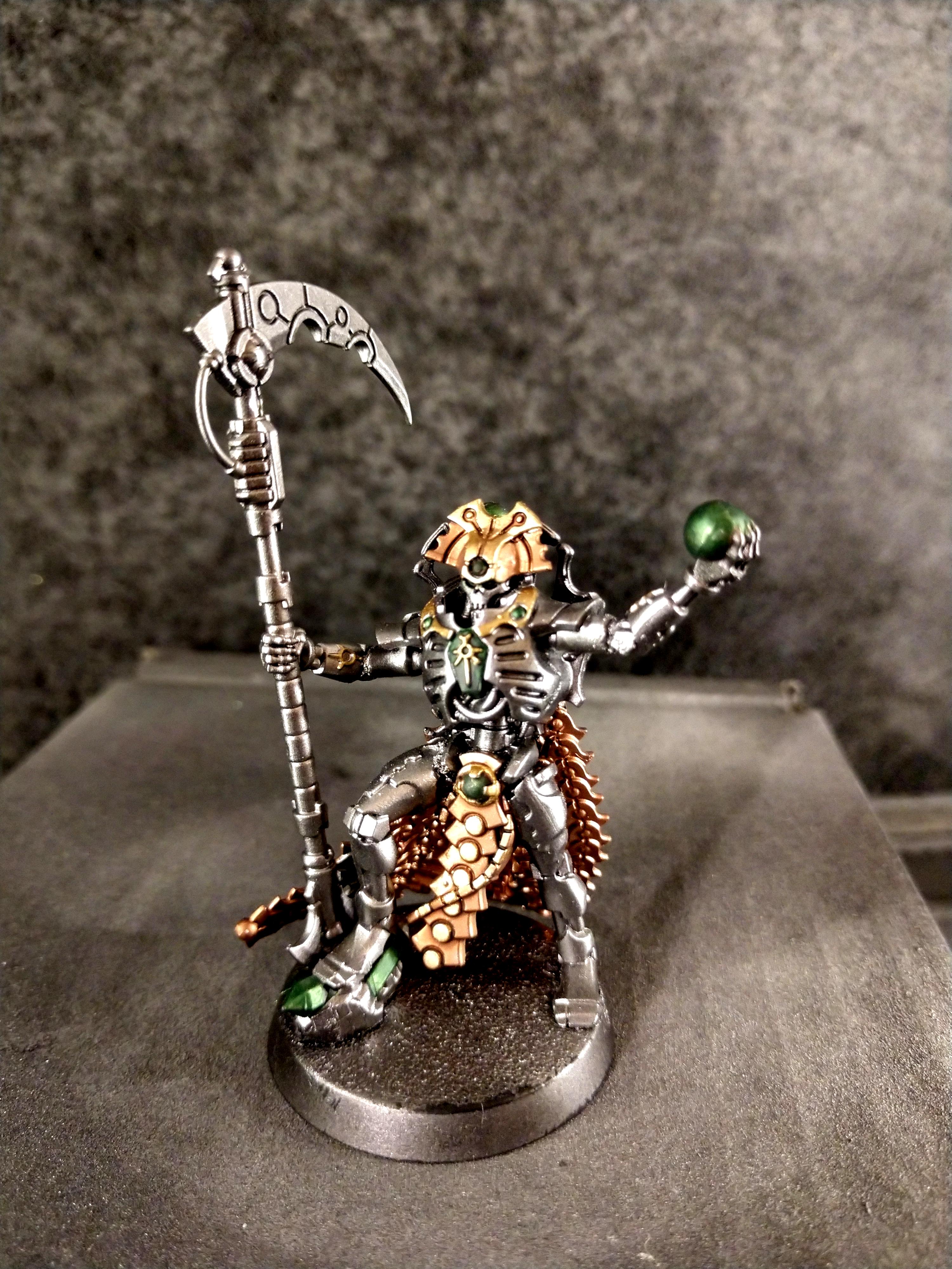 Necrons, Overlord, Necron Overlord WIP