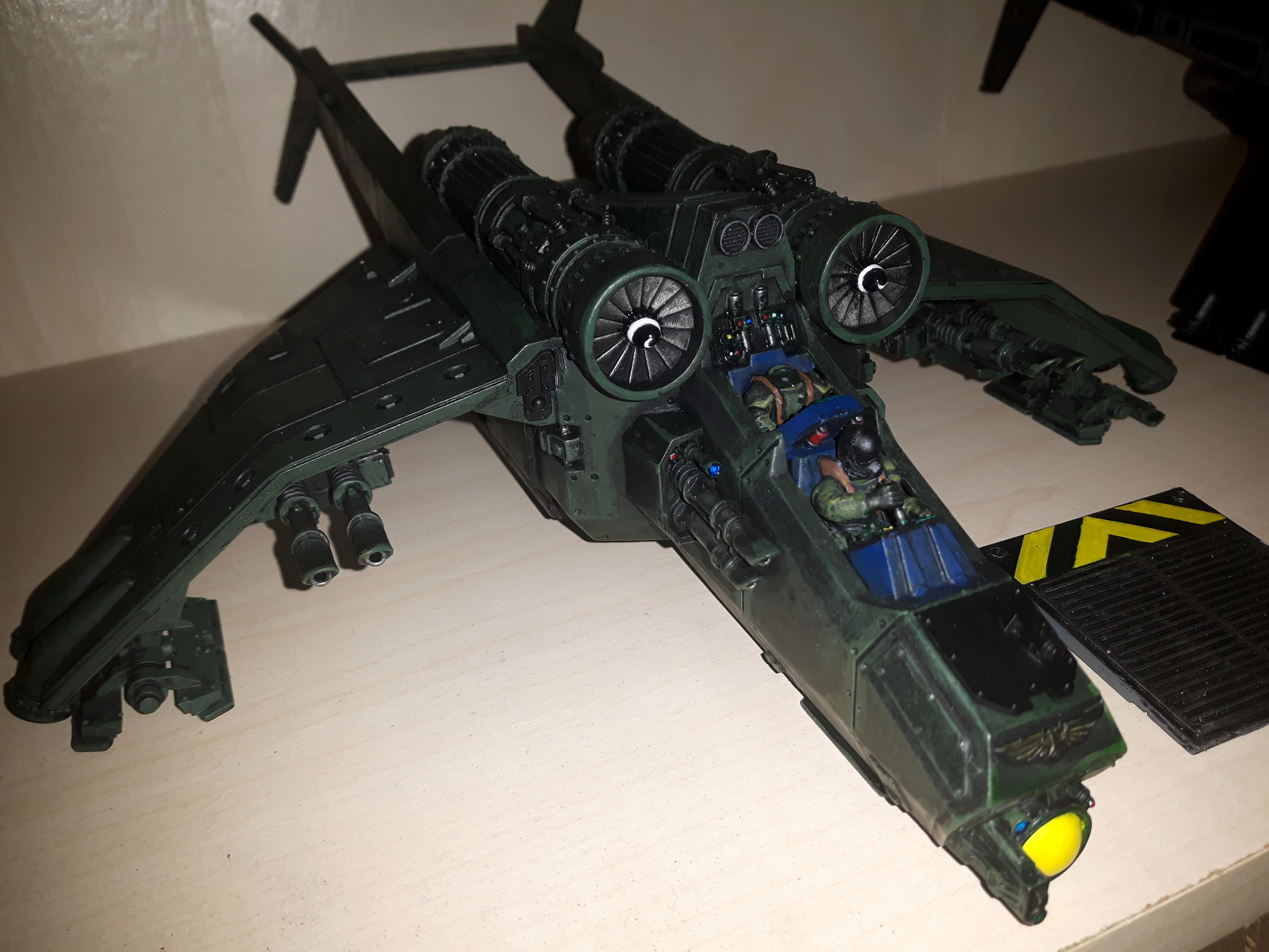 Astra Militarum, Flyer, Forge World, Imperial Guard, Resin, Valkyrie, Vendetta