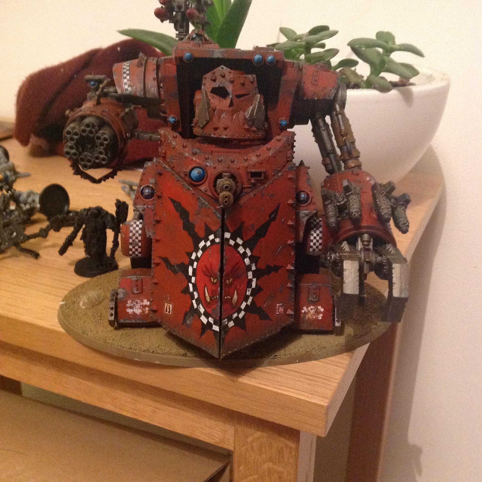 Ork gorkanaut. 40k evil Sunz. 