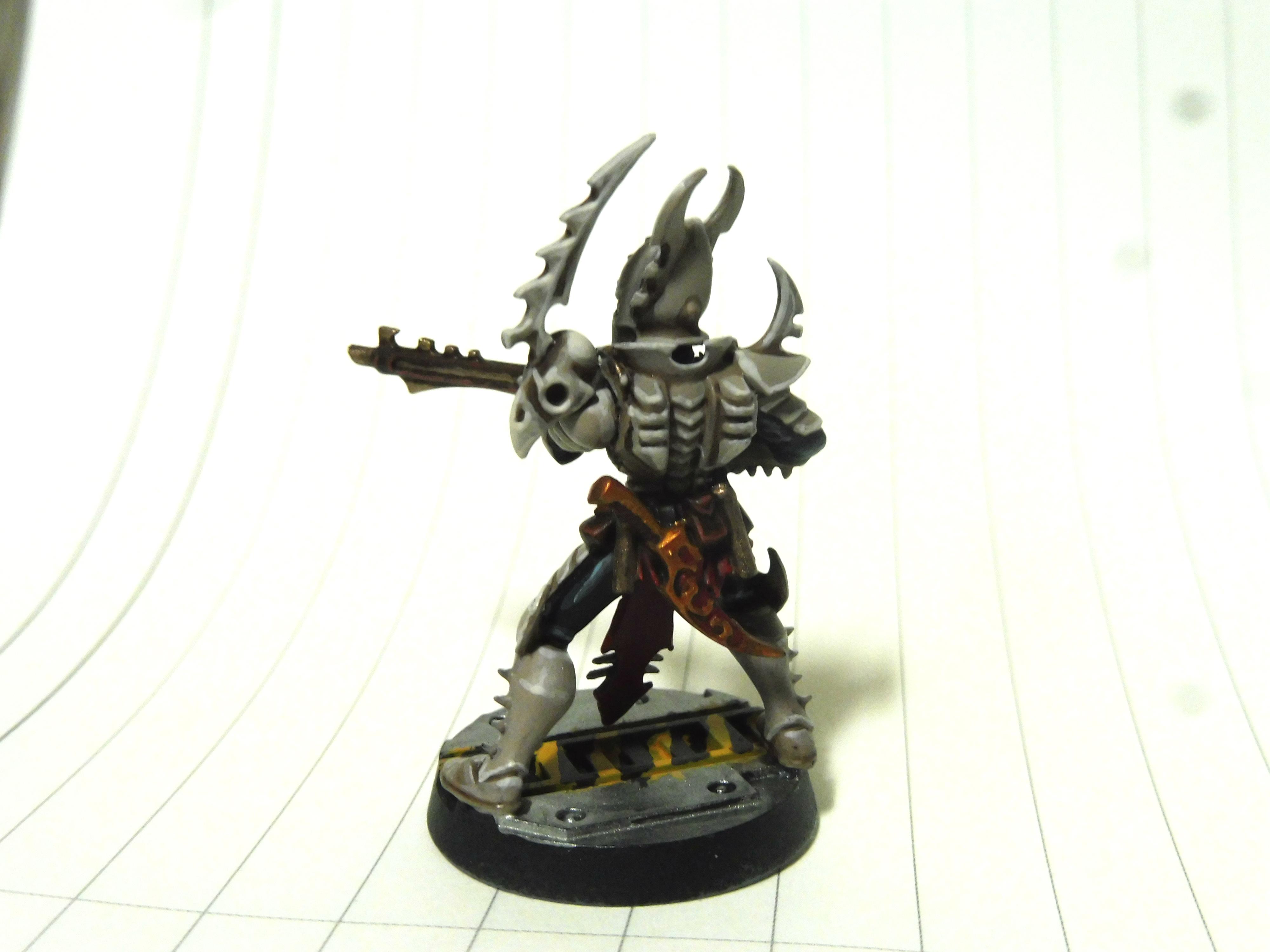 Bone, Custom Paint Scheme, Dark Eldar, Drukhari, Eldar, Ivory, Kabal, Kabalite, Kabalite Warrior, Paint Scheme, Rangers, Splinter Rifle