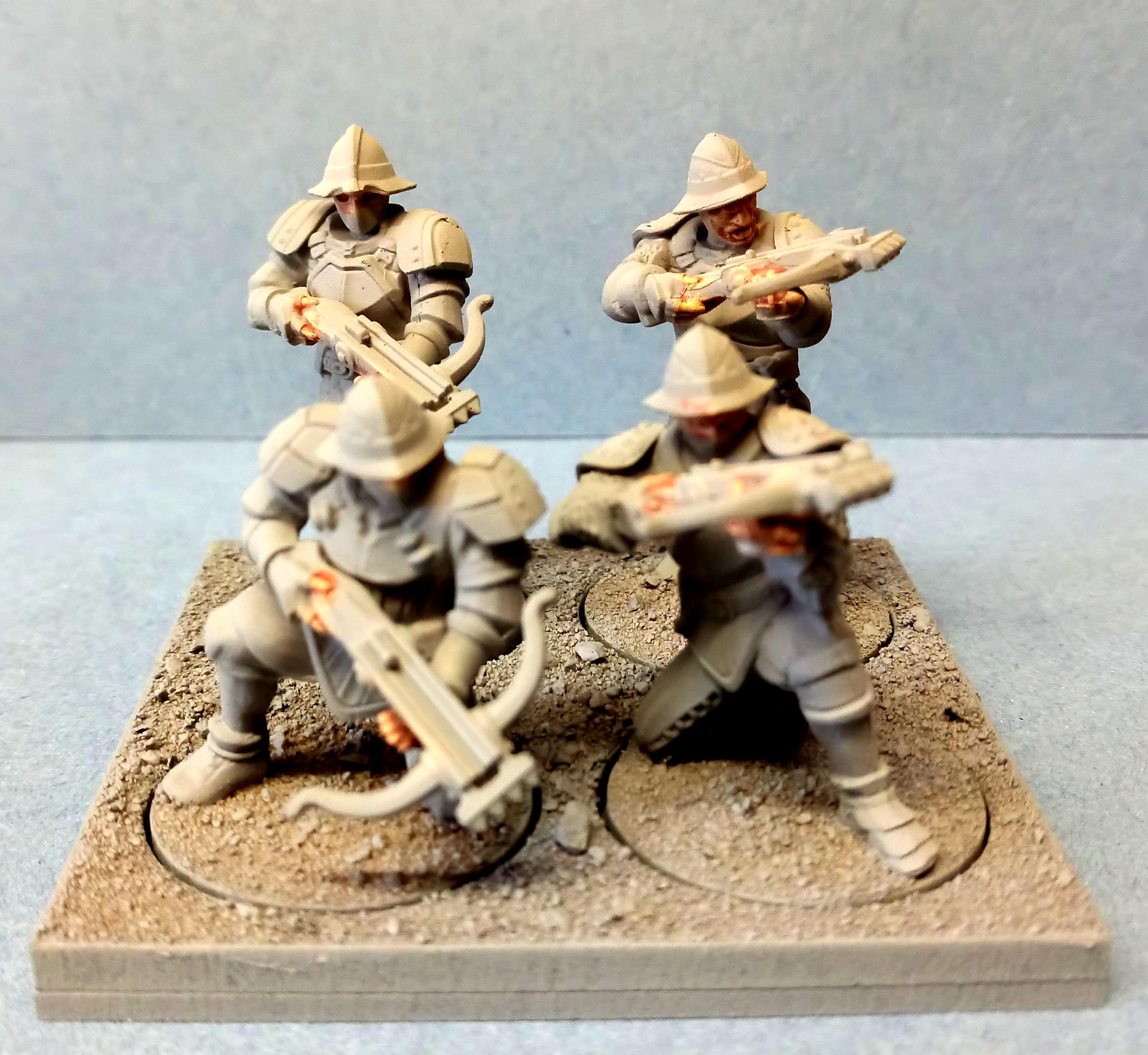 Conquest Hundred Kingdoms Crossbowmen wip