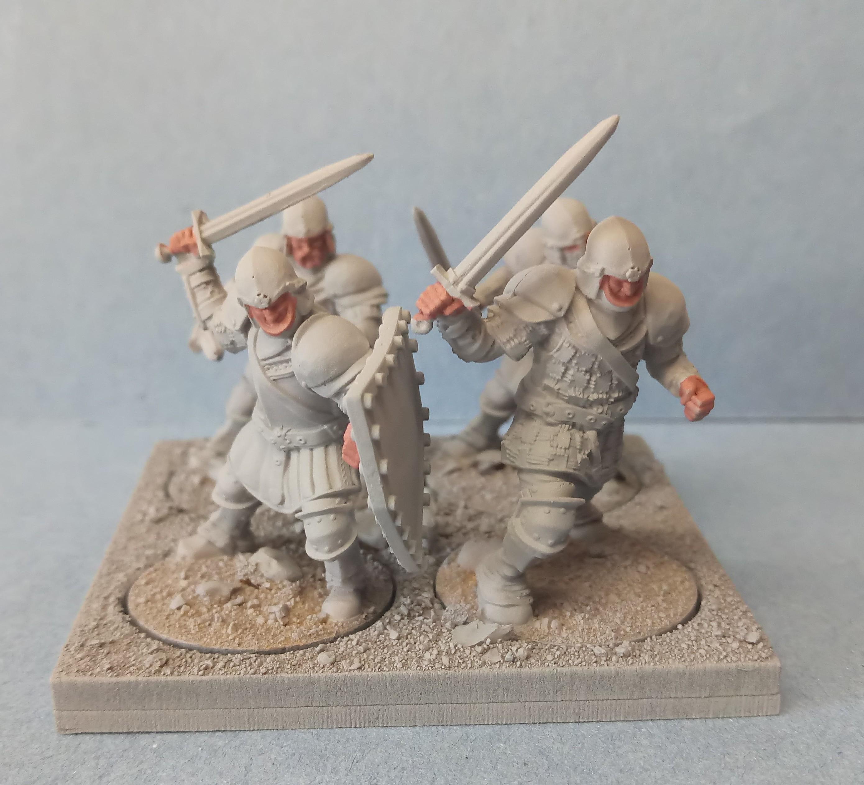 Conquest Hundred Kingdoms Men-at-arms wip