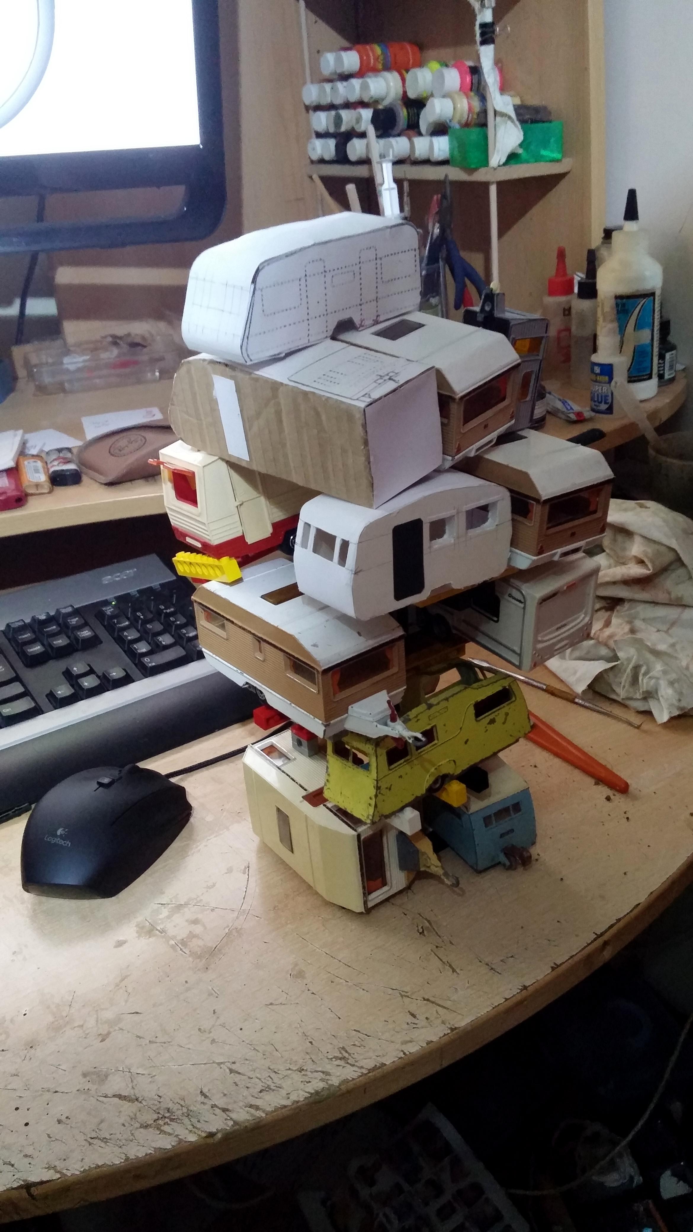 Post-apoc, The Stack, Work In Progress