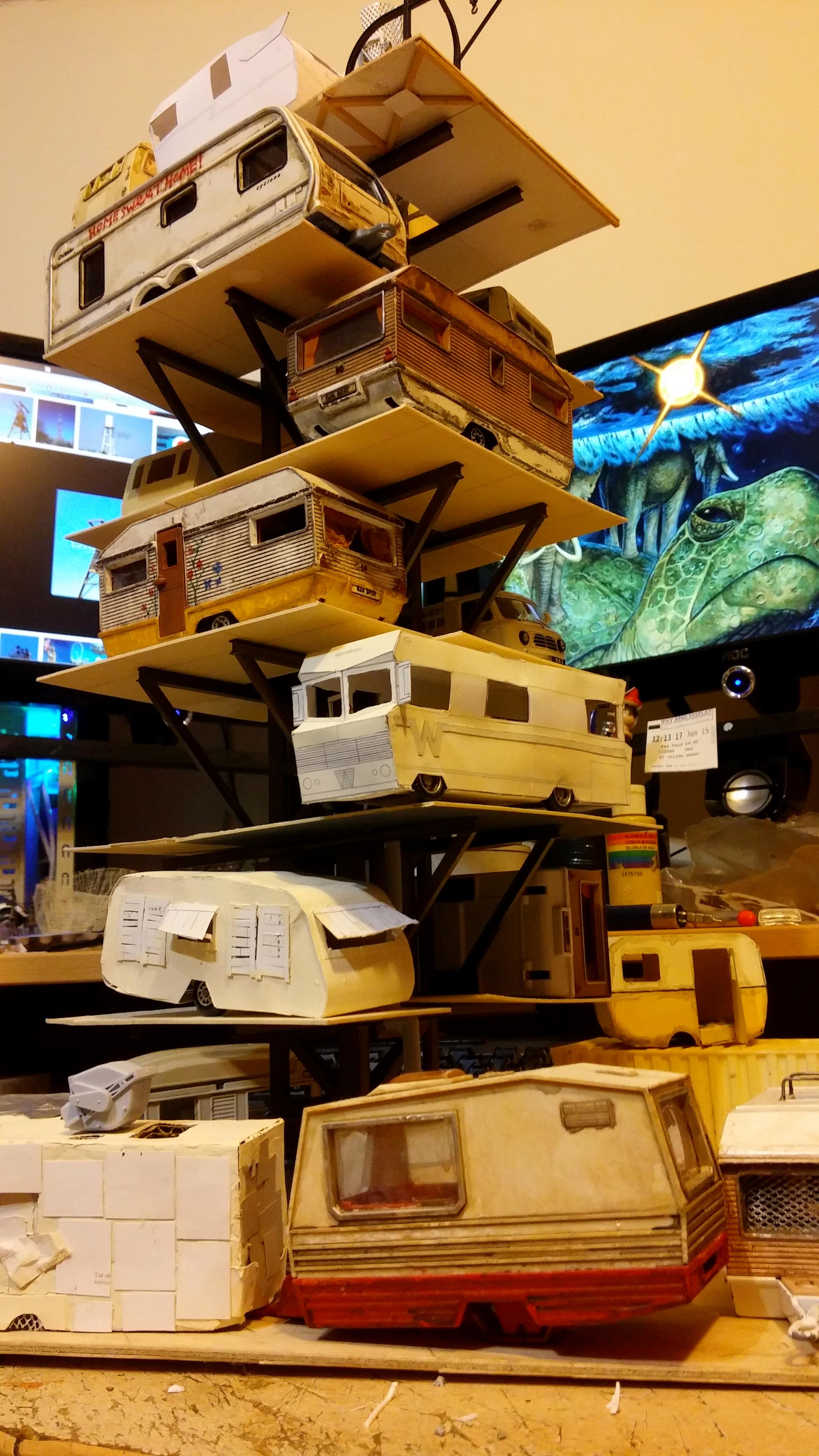 Post-apoc, The Stack, Work In Progress