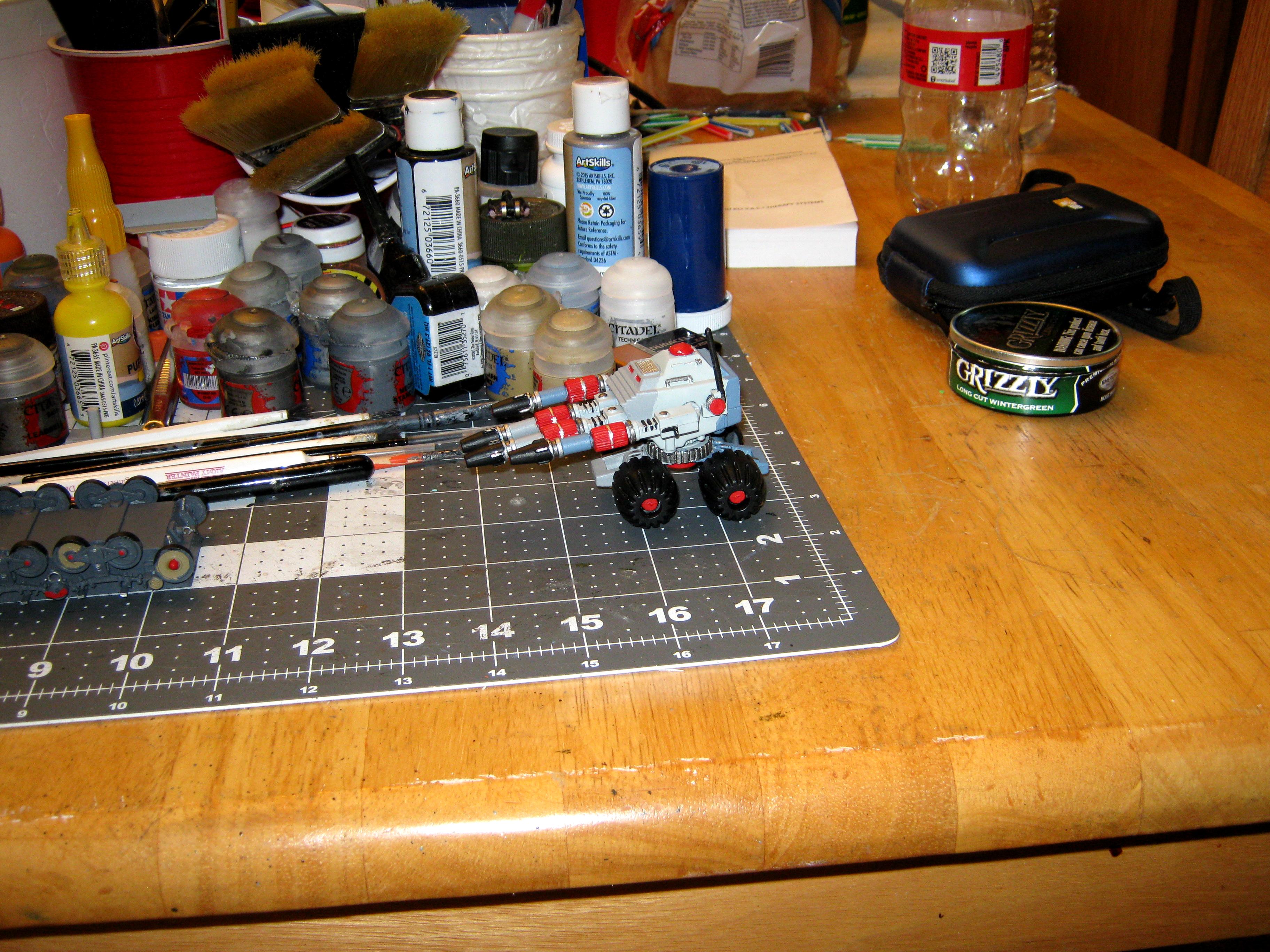 Artillery, Automata, Conversion, Counts As, Fire Support, G.i. Joe, Imperial, Mobile Gun System, Mobile Weapons System, Pac/rat, Remote Weapons System, Self Propelled, Toy