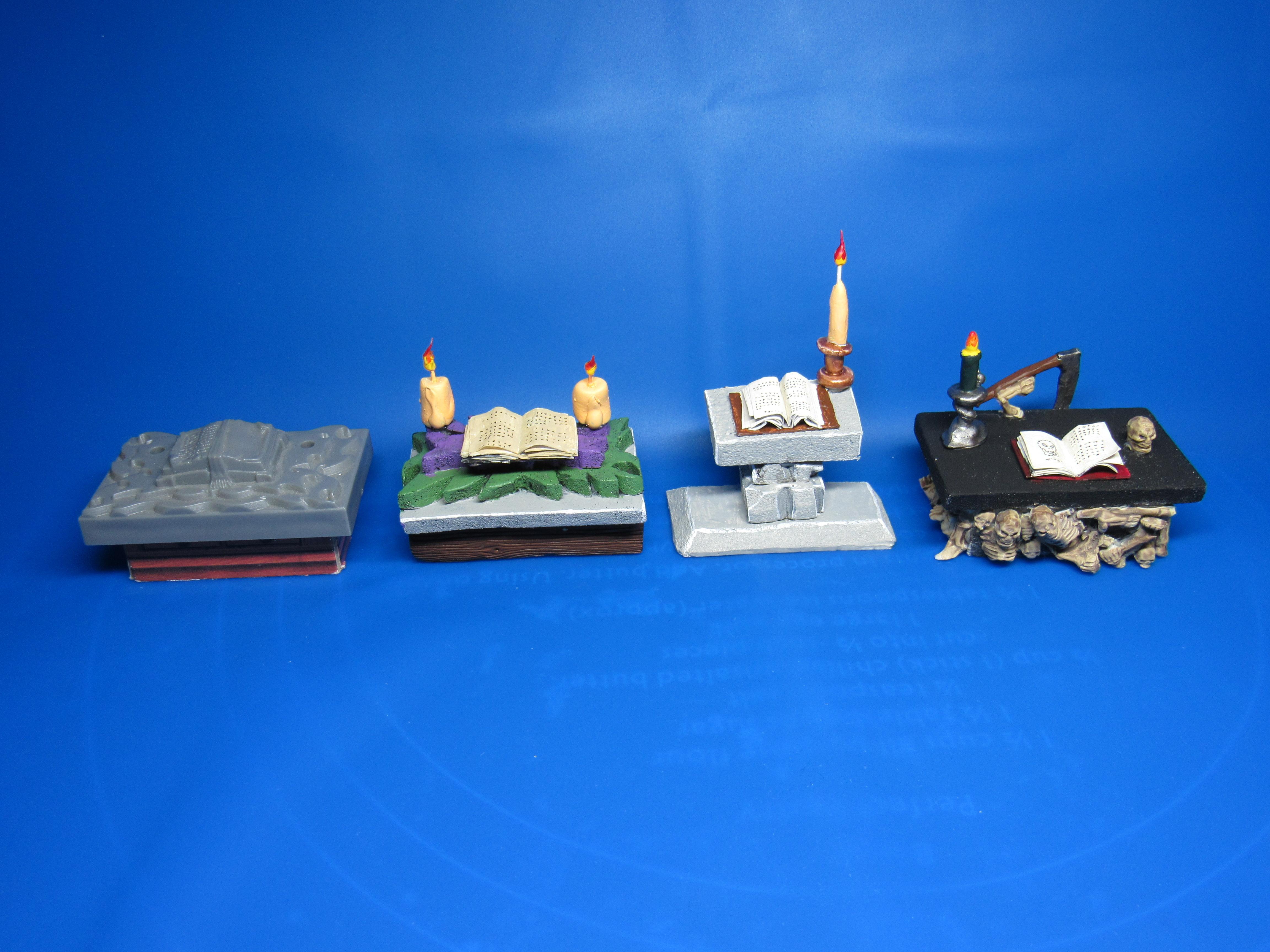 Hero Quest, Sorceror's tables