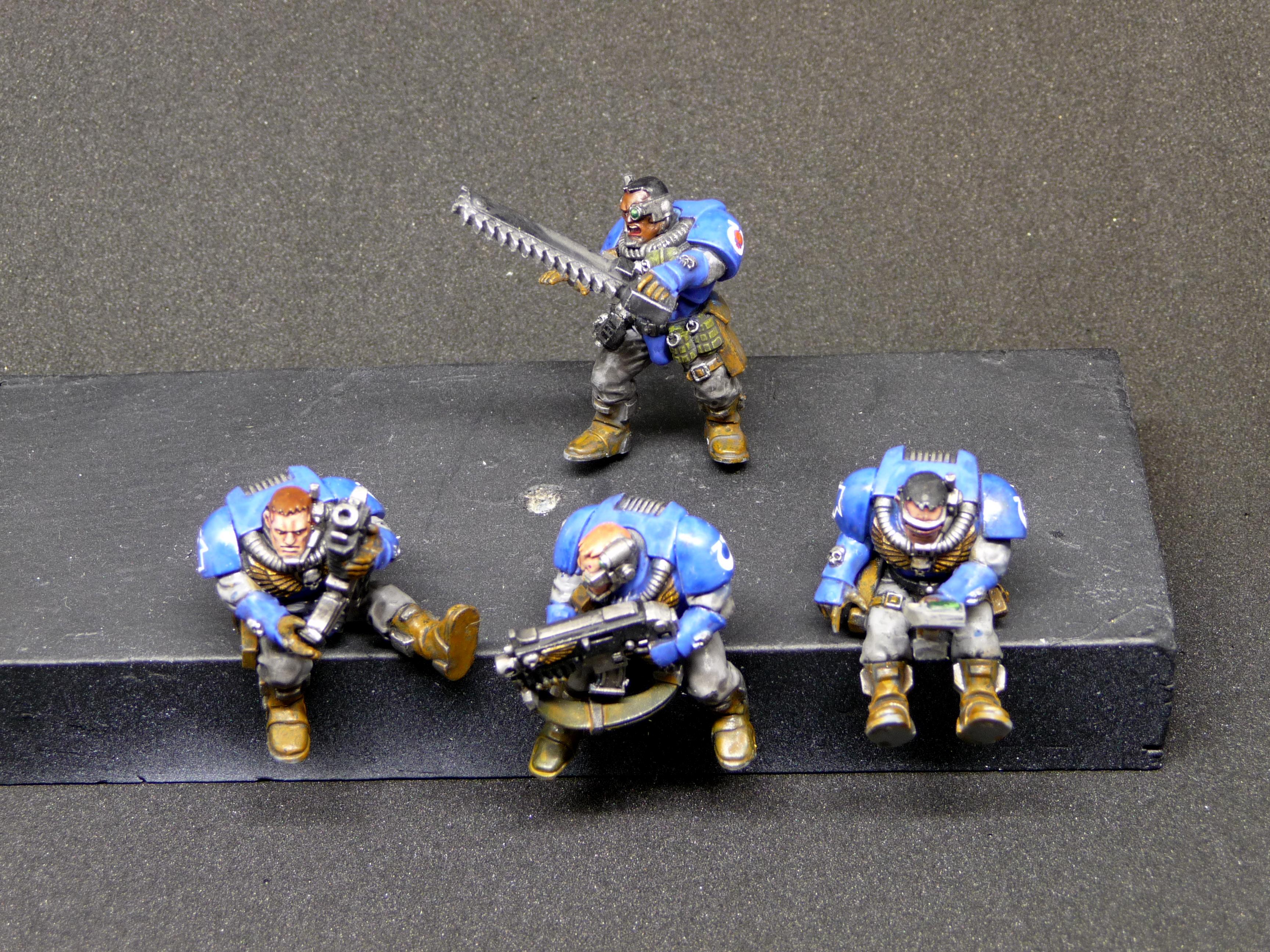 Scouts, Space Marines, Ultramarines