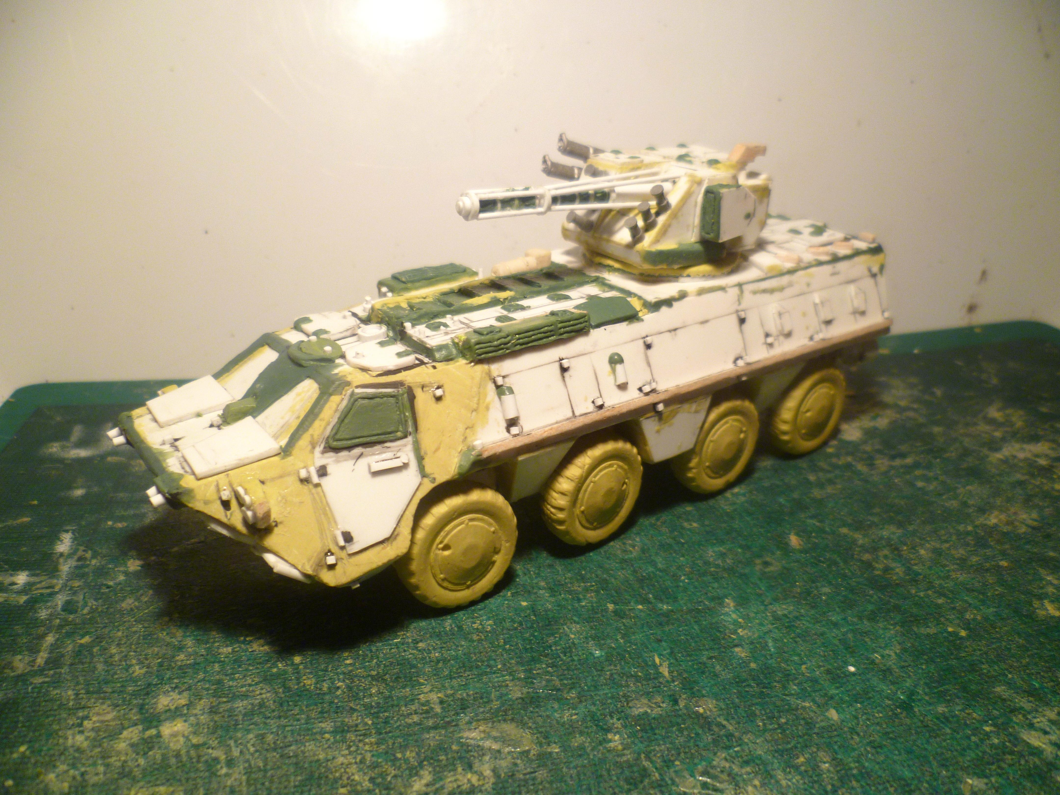 Apc, Btr-4, Modern, Scratch Build, Tank, Vehicle