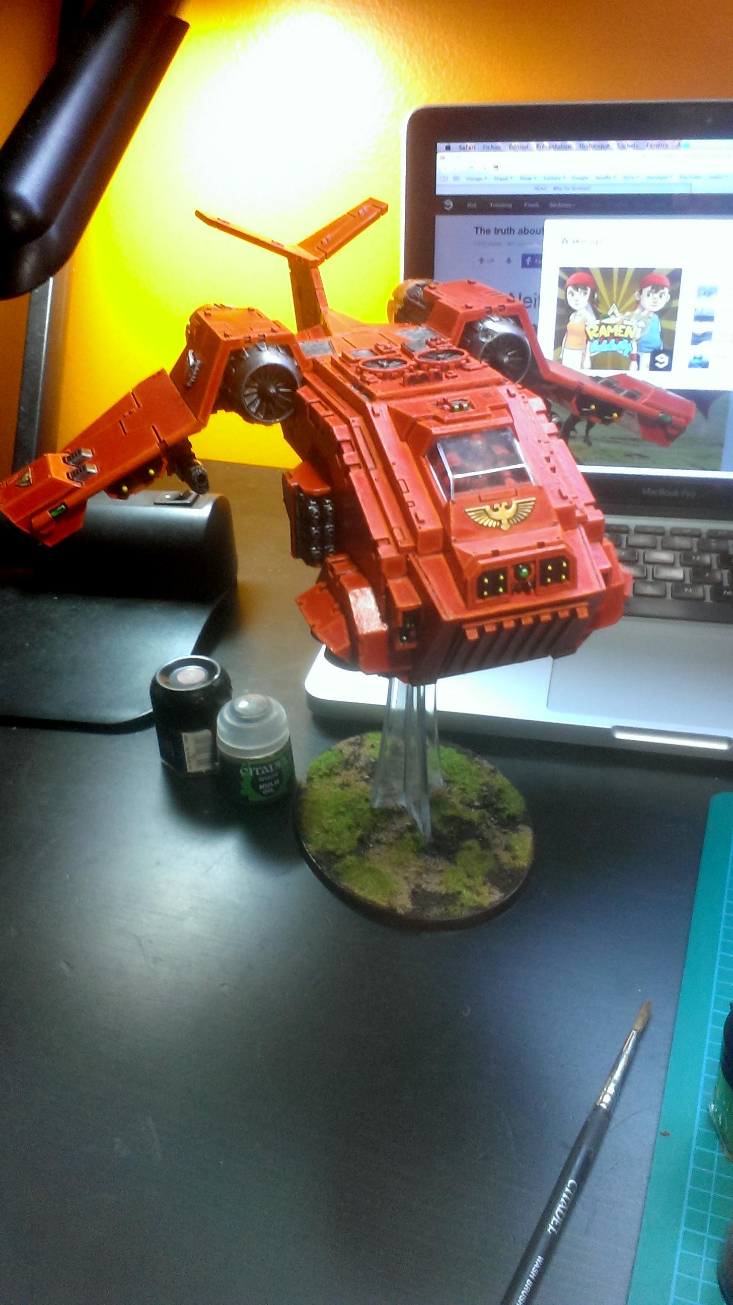 Angel, Blood, Dakka Dakka, Flyer, Modified, Stormraven