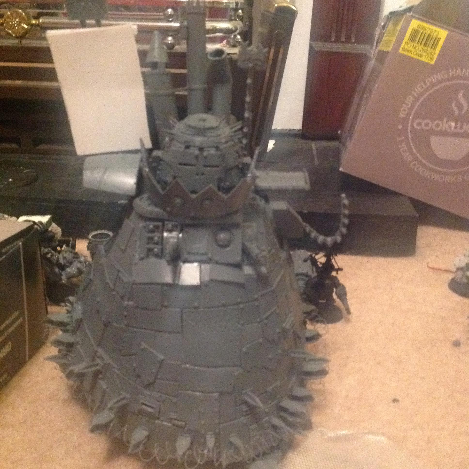 Stompa. Ork. Banner 