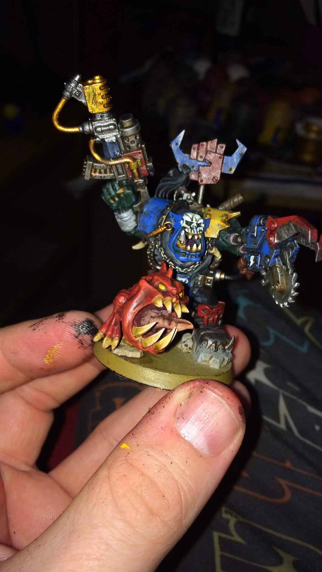 Death skull ork warboss. 40k. 