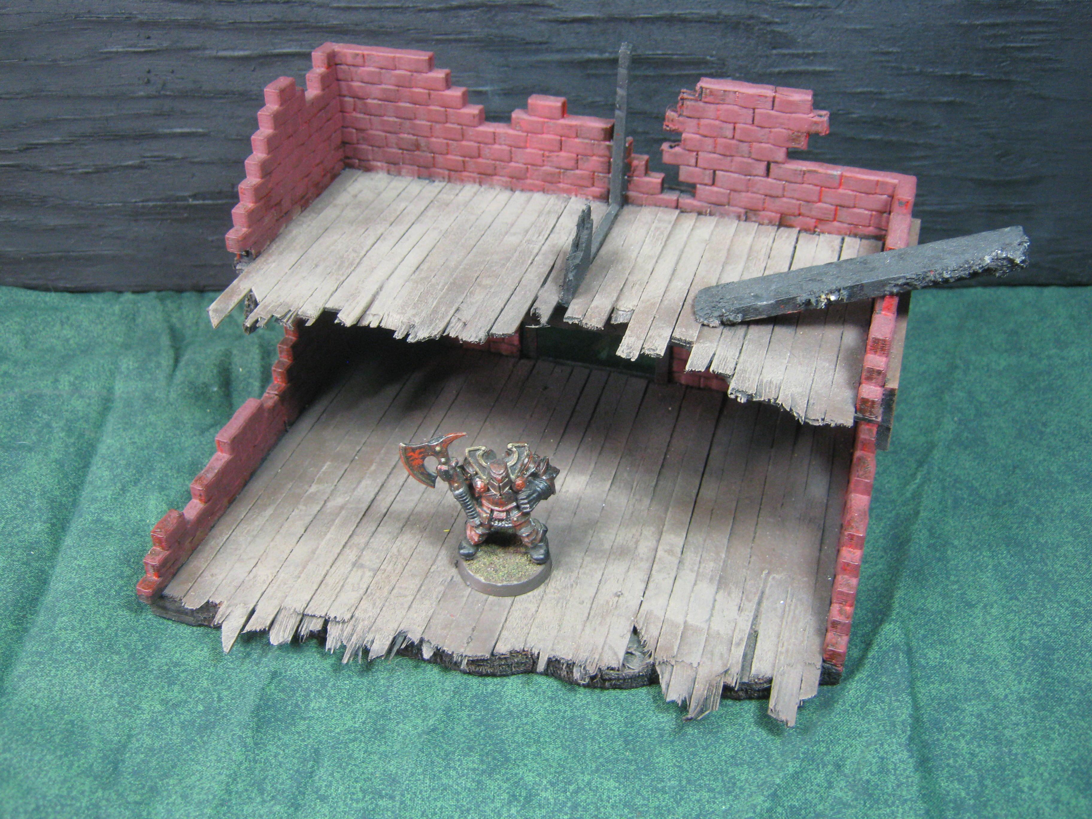 Mordheim, Scratch Build, Terrain