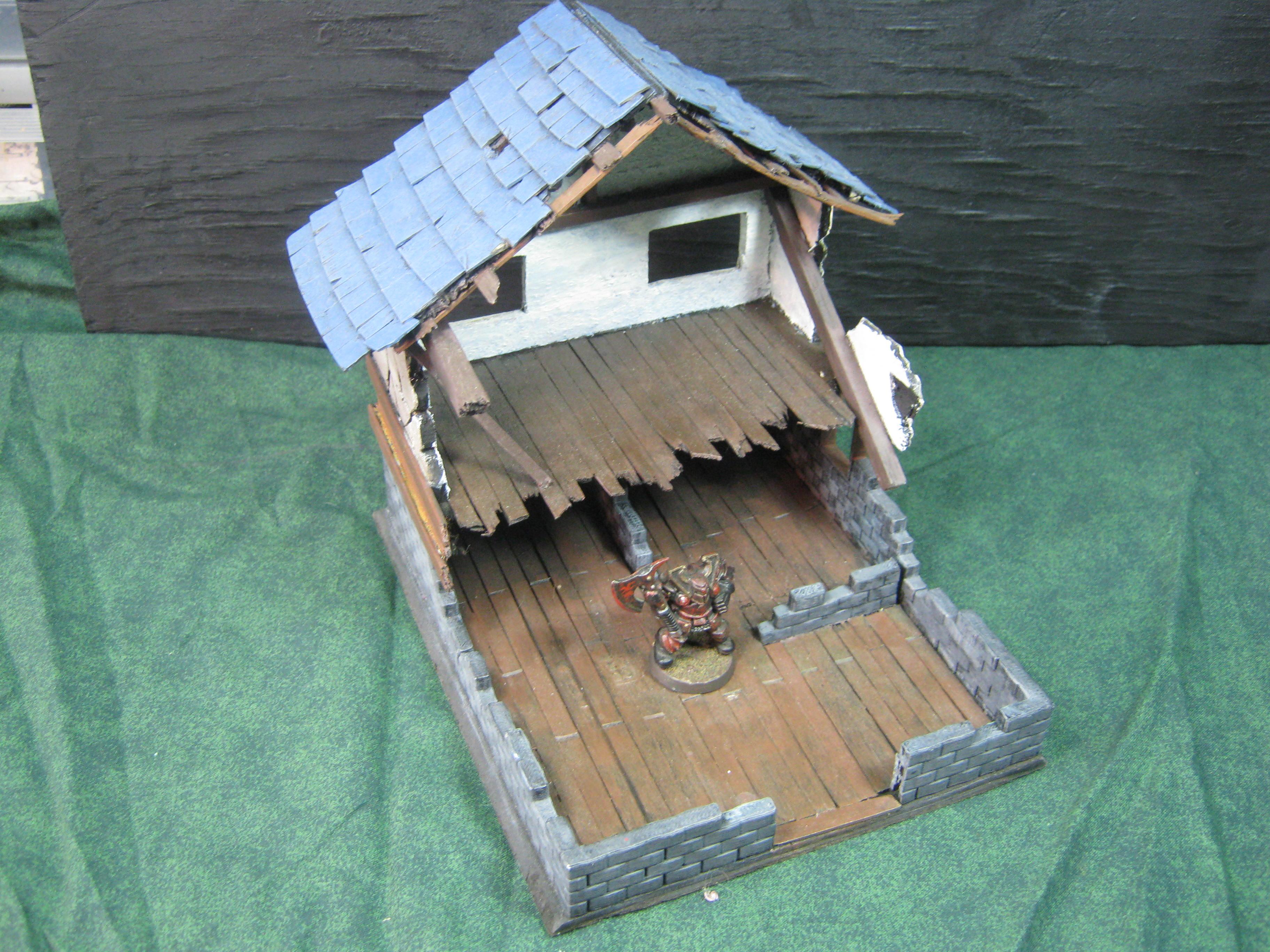Mordheim, Scratch Build, Terrain