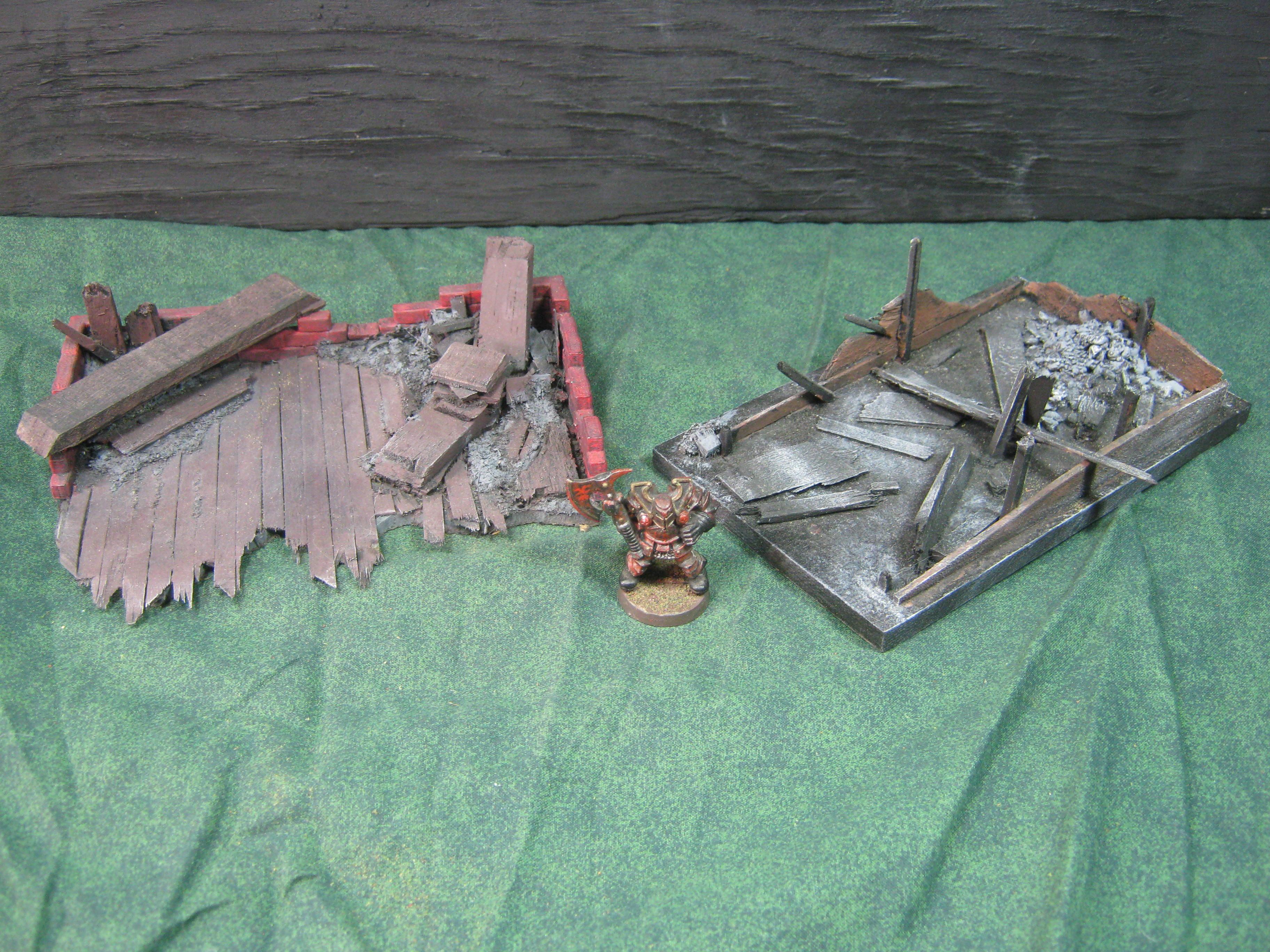 Mordheim, Scratch Build, Terrain