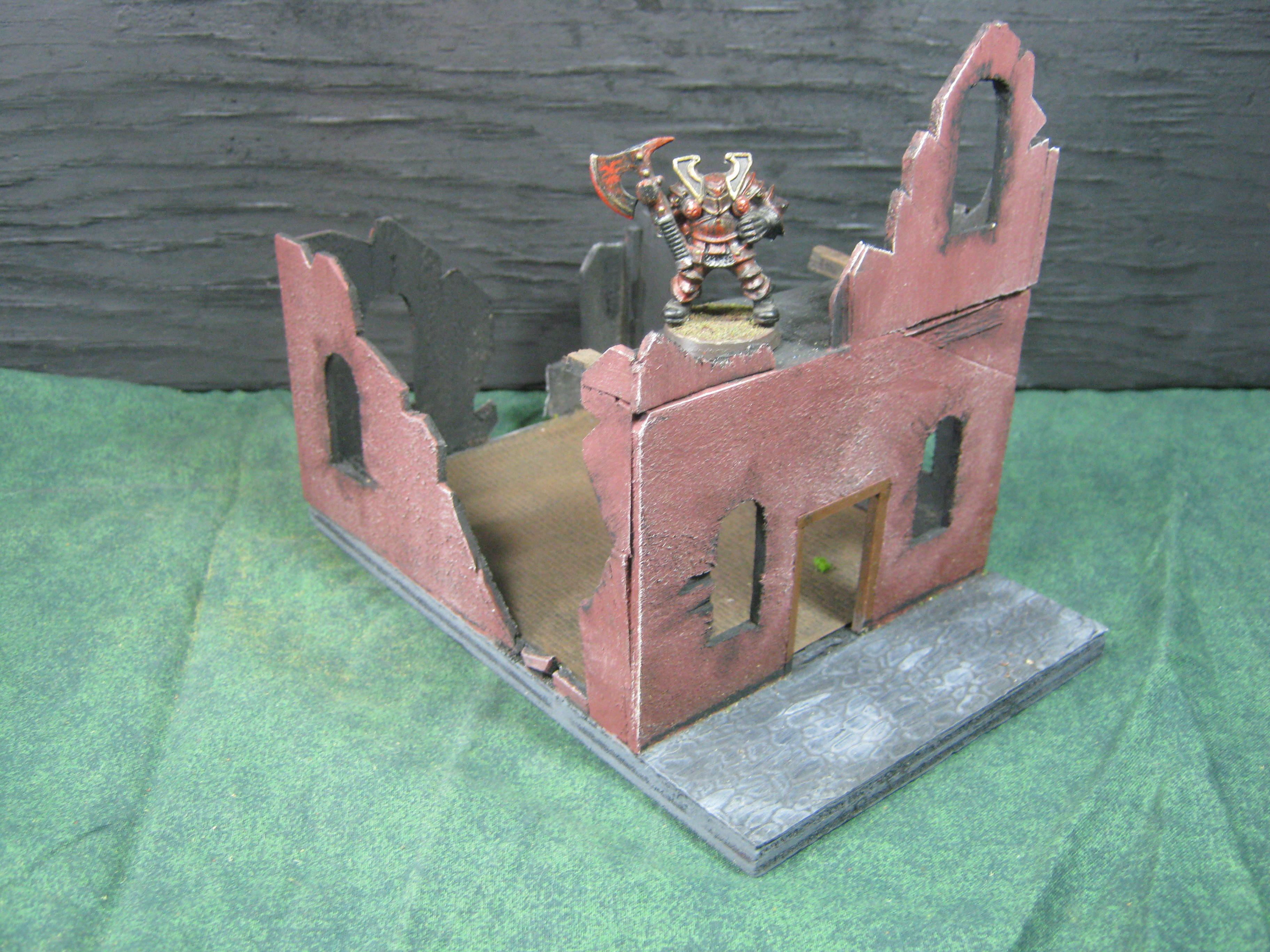 Mordheim, Scratch Build, Terrain