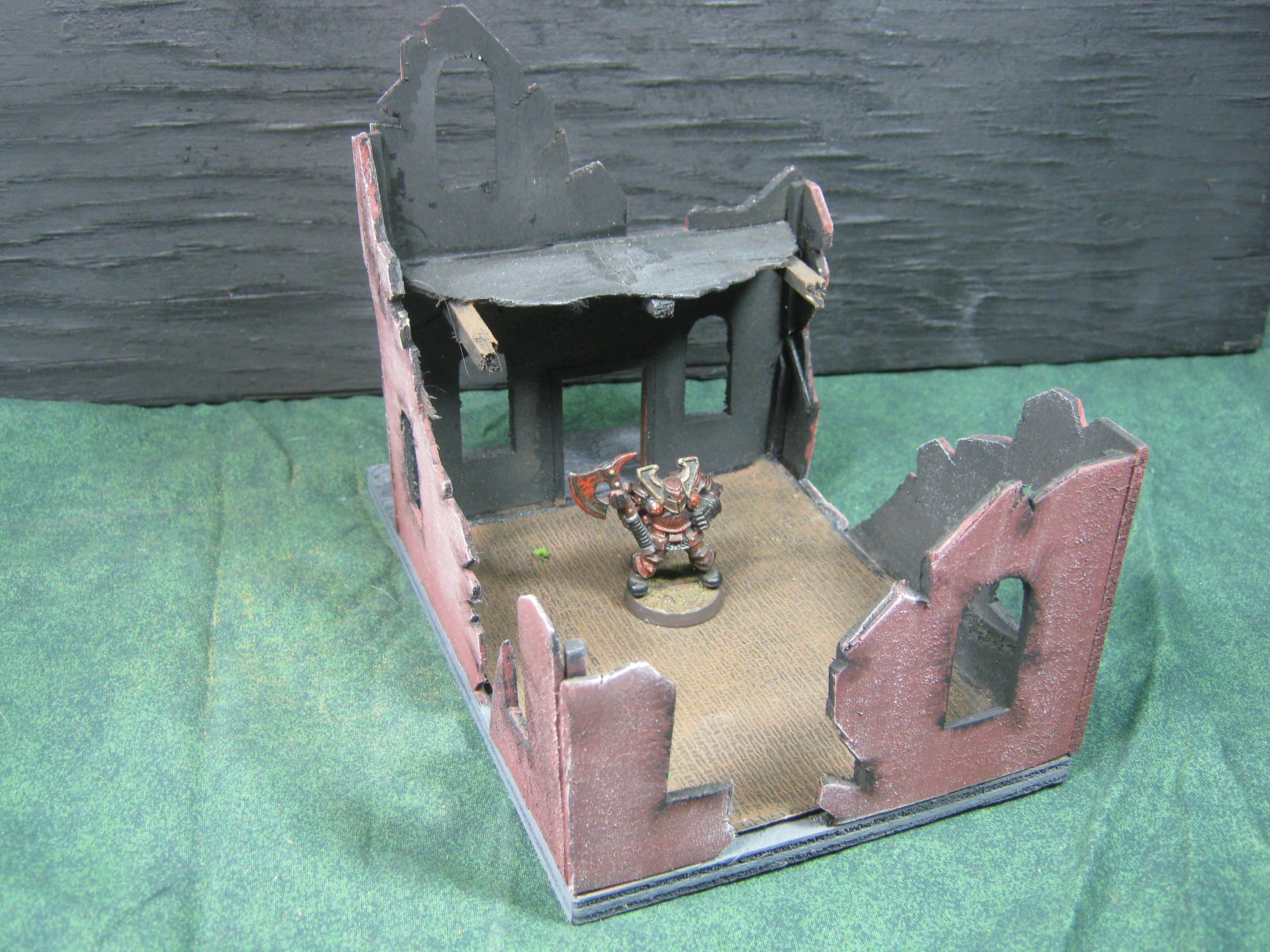 Mordheim, Scratch Build, Terrain