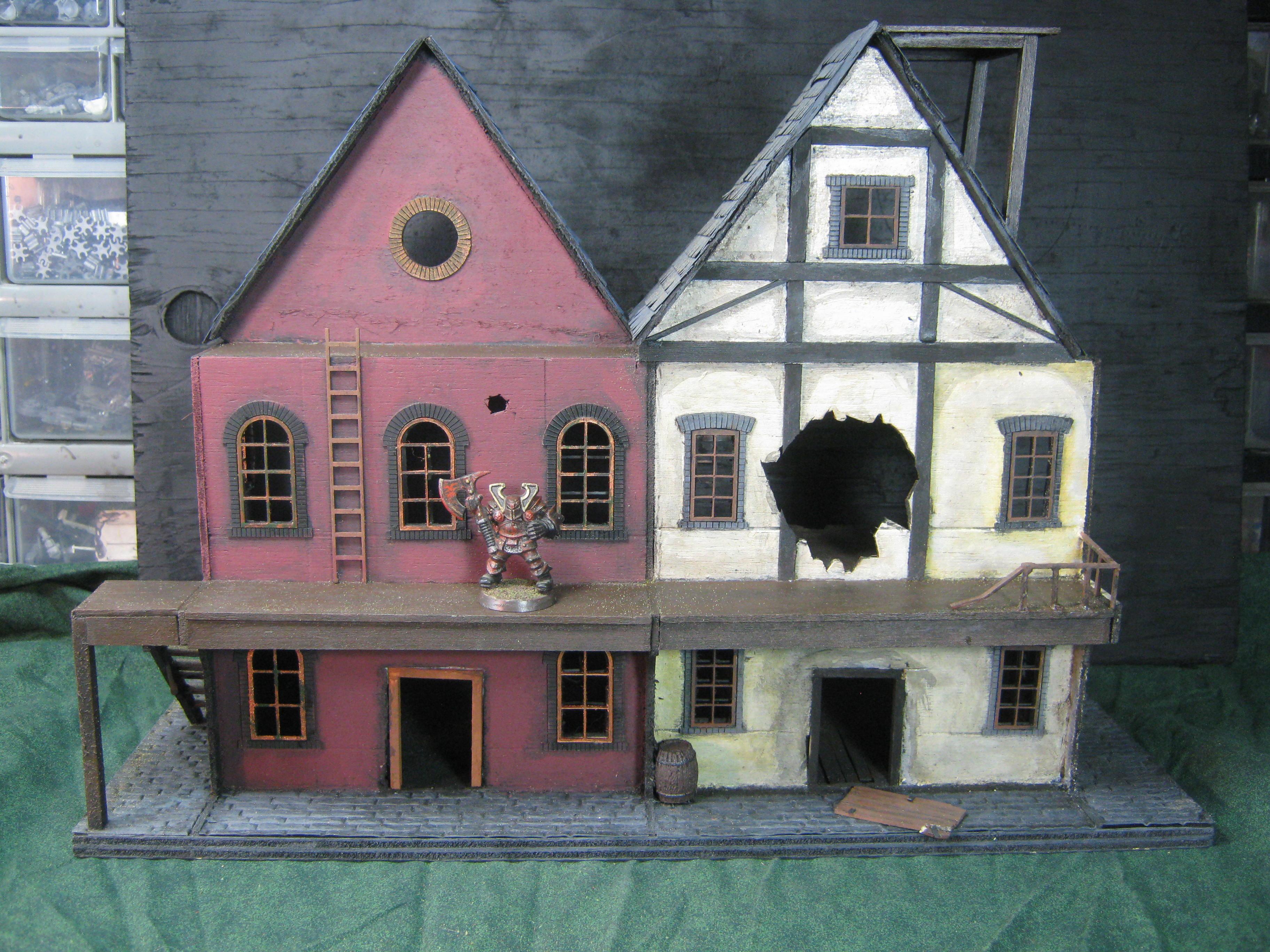 Mordheim, Scratch Build, Terrain