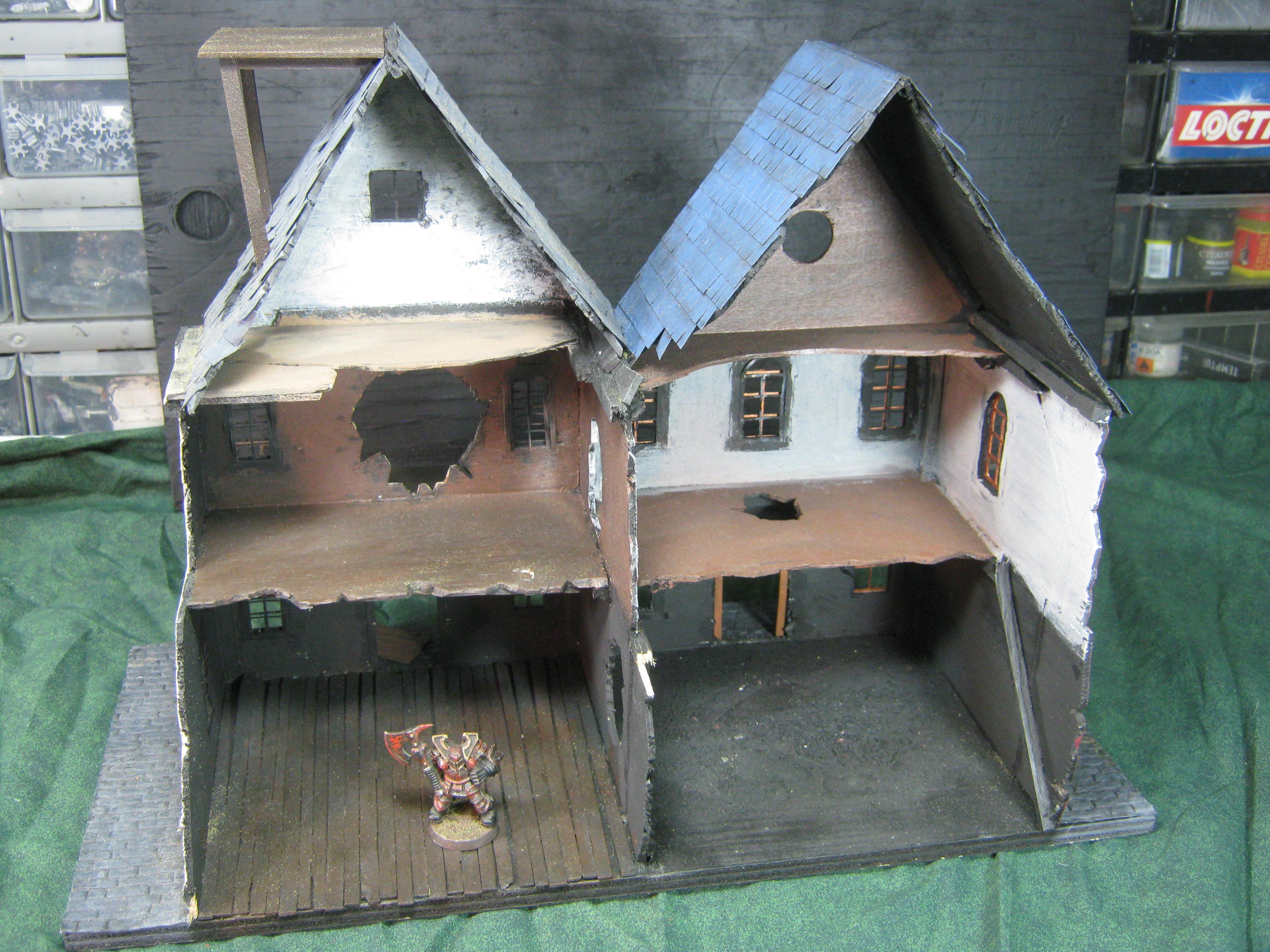 Mordheim, Scratch Build, Terrain