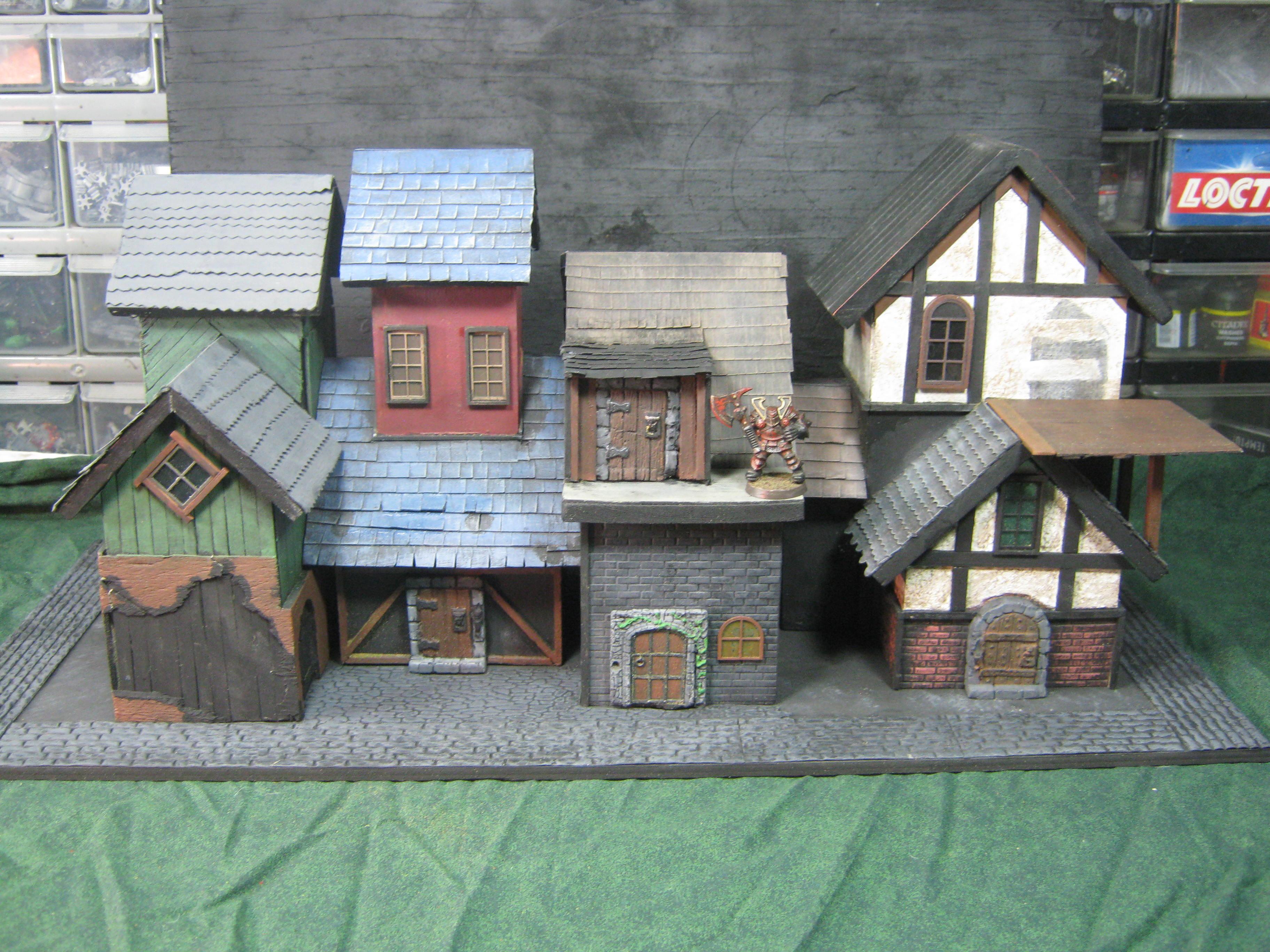 Mordheim, Scratch Build, Terrain
