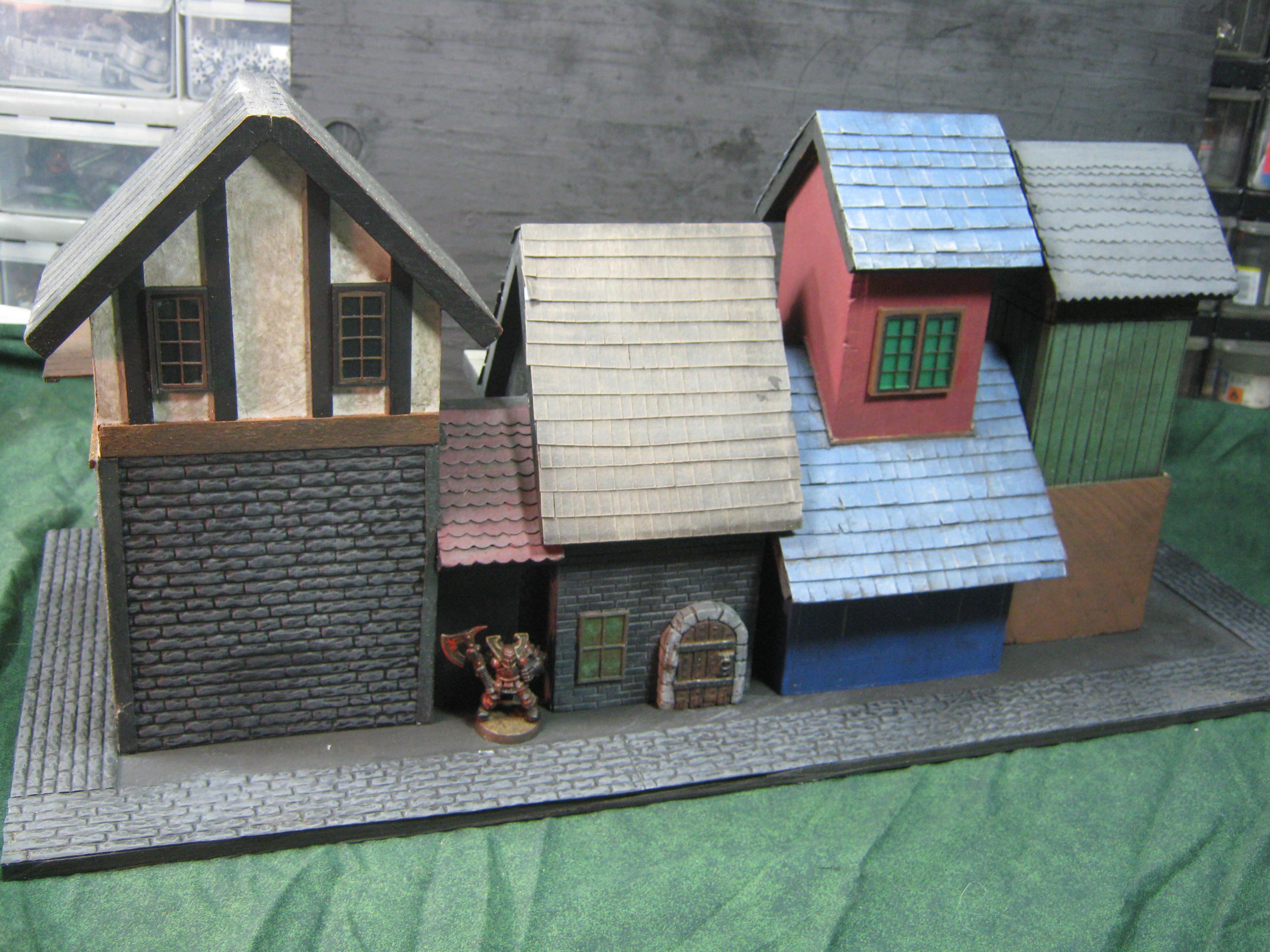 Mordheim, Scratch Build, Terrain