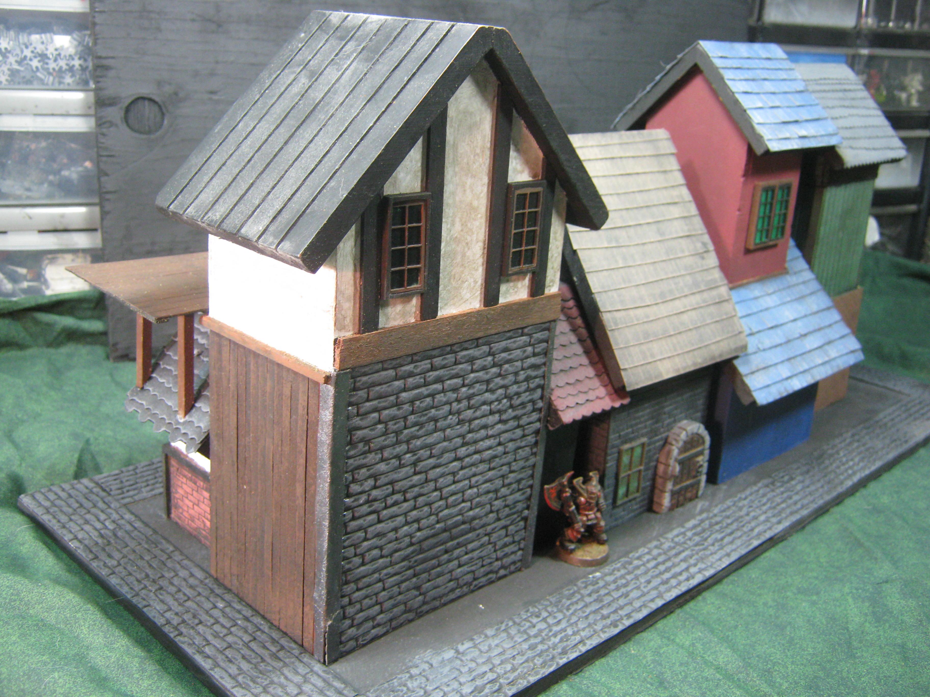 Mordheim, Scratch Build, Terrain