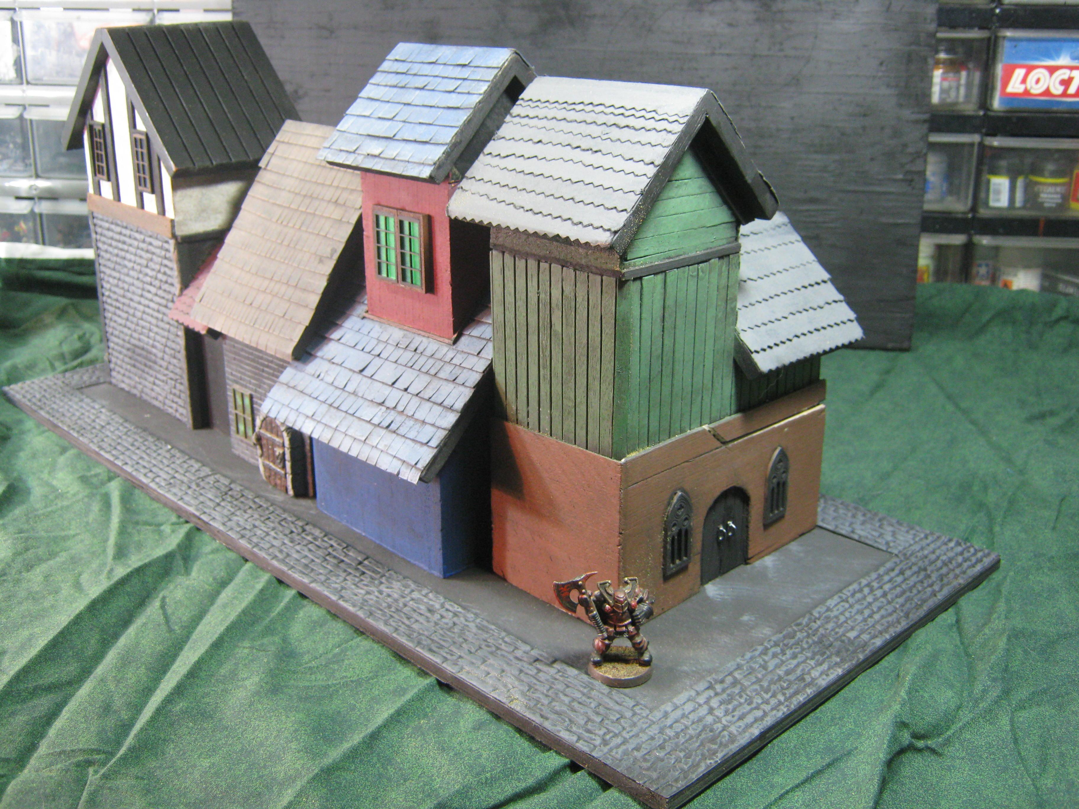 Mordheim, Scratch Build, Terrain