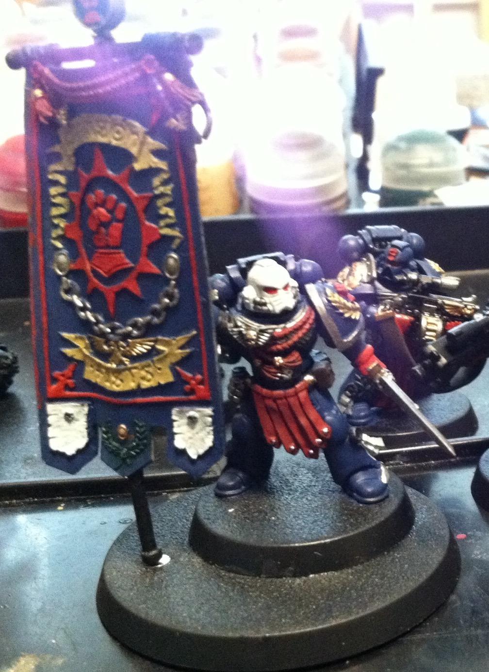 Chapter Ancient, Crimson Fists, Kit-bash