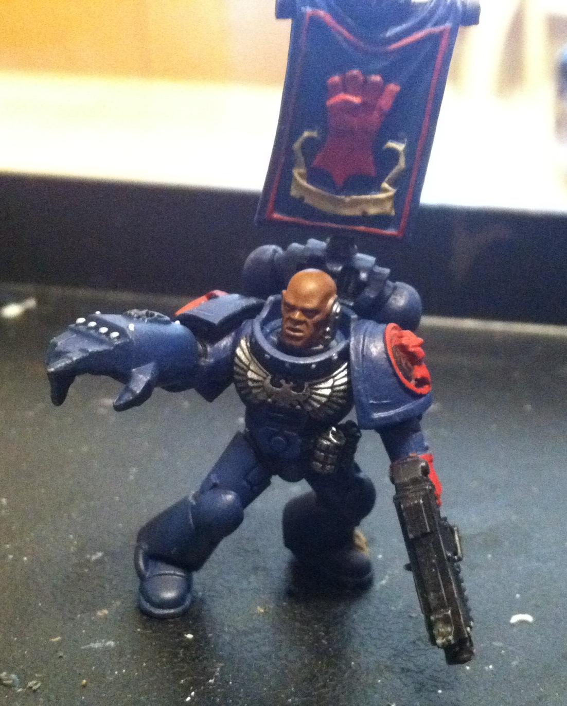 Crimson Fists, Sergeant, Sgt, Work In Progress