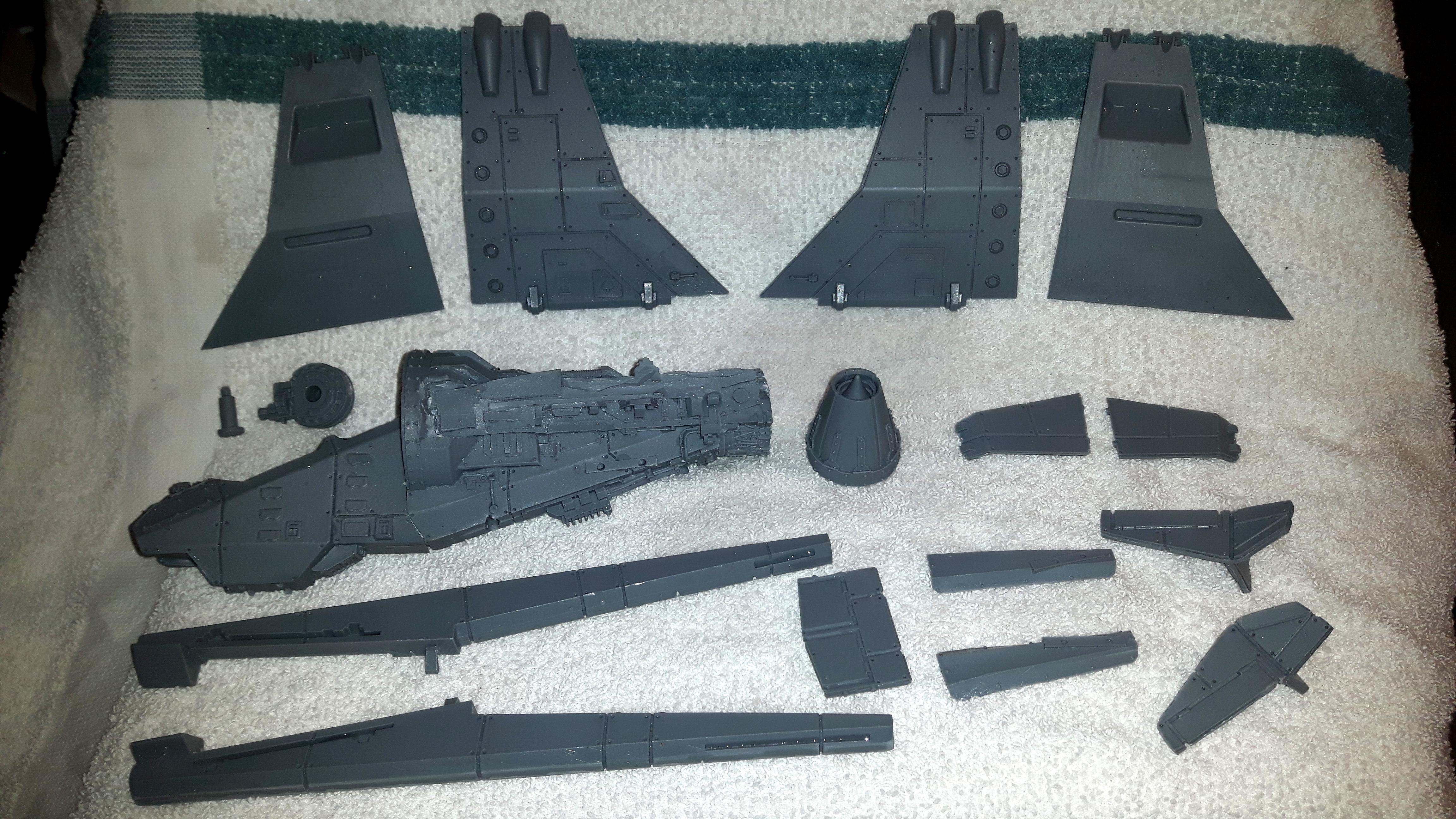 Astra Militarum, Flyer, Forge World, Imperial Guard, Resin, Vulture, Warhammer 40,000