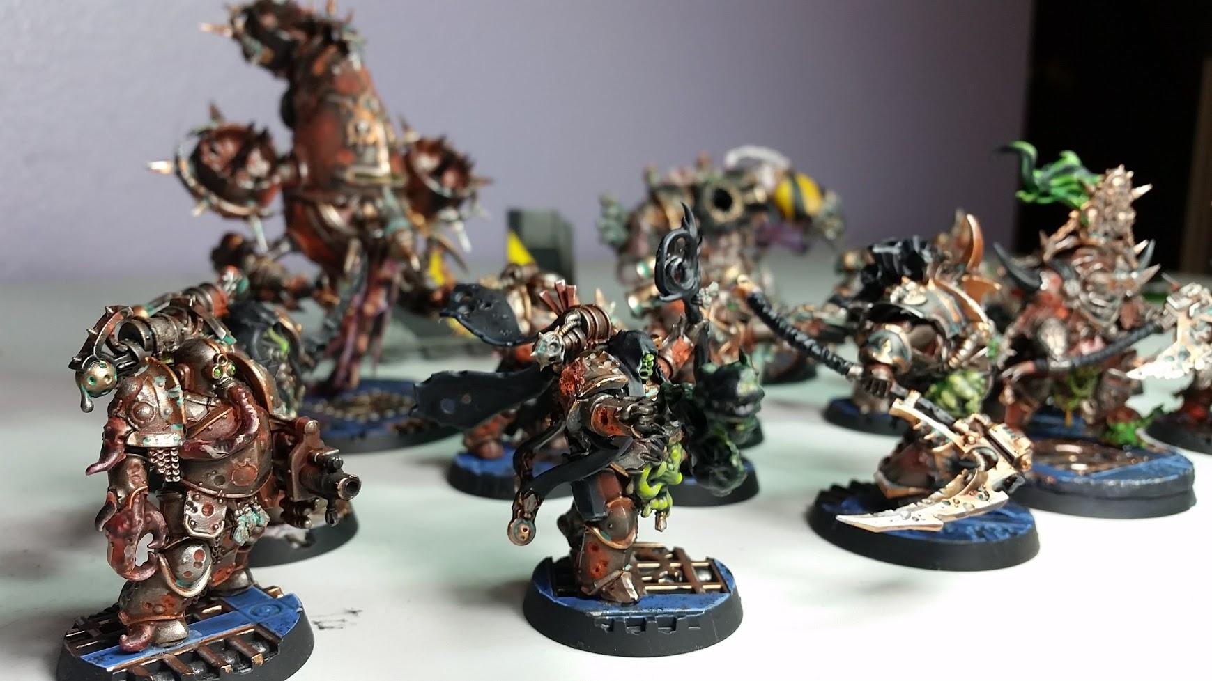 Chaos Space Marines, Death Guard, Rust