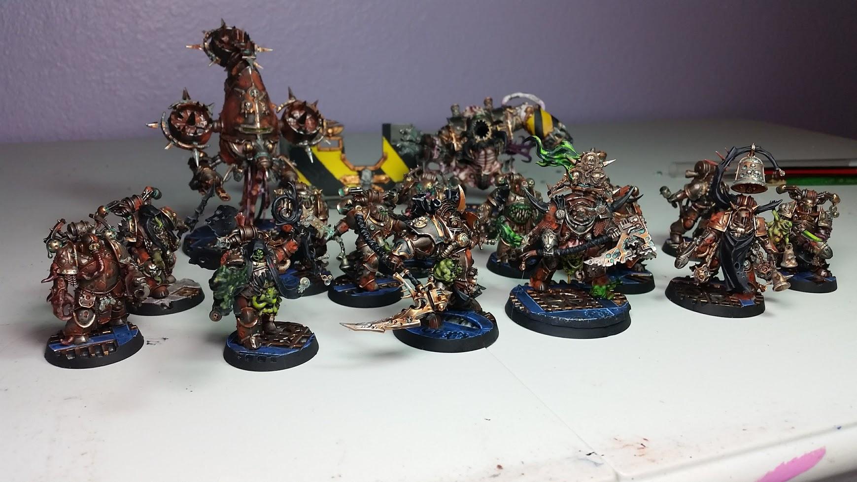 Chaos Space Marines, Death Guard, Rust