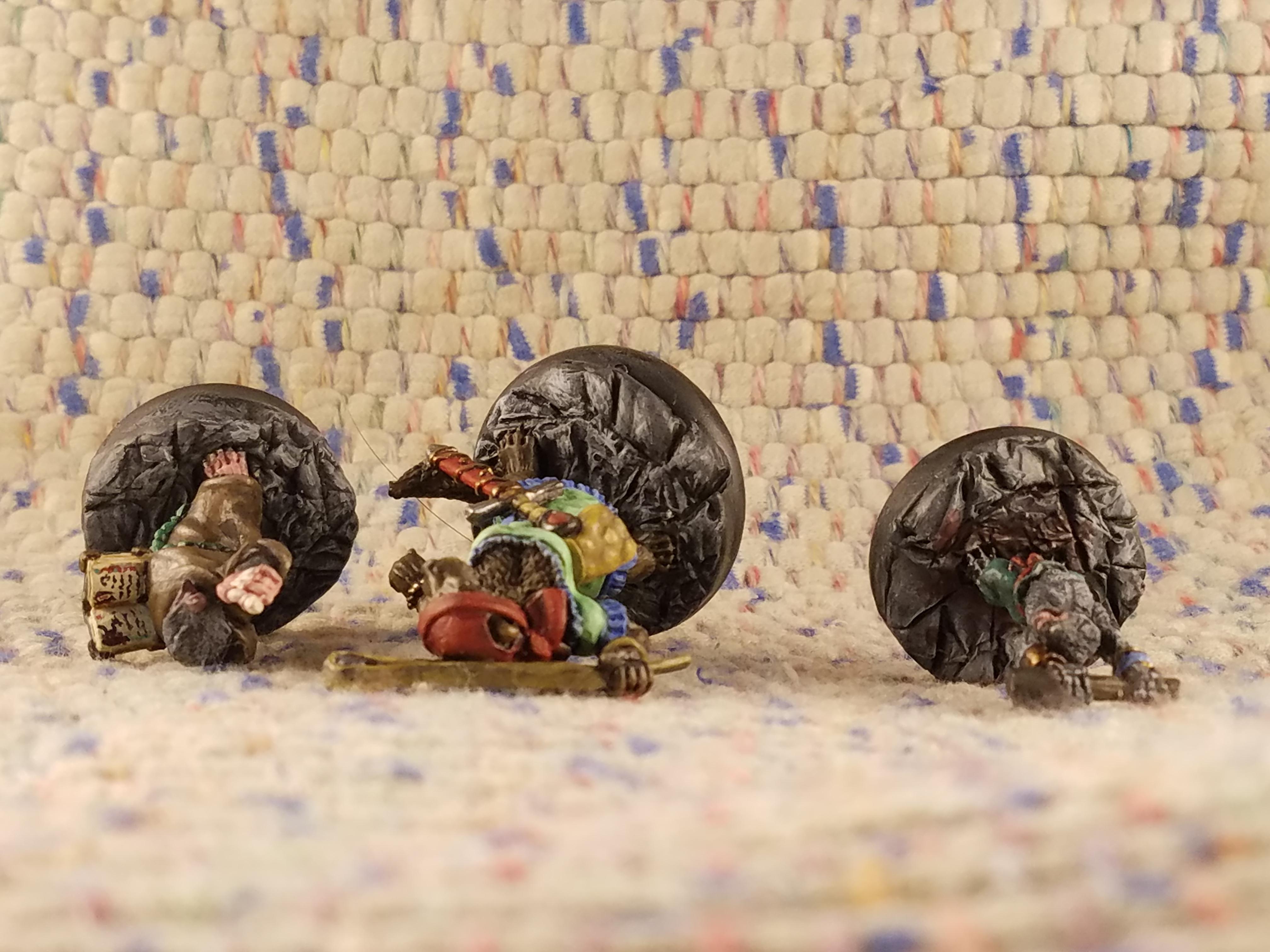 Animal Adventurers, Berzerker, Dakka Painting Challenge 2017, Friar, Mole, Oathsworn, Otter, Shew, Slinger