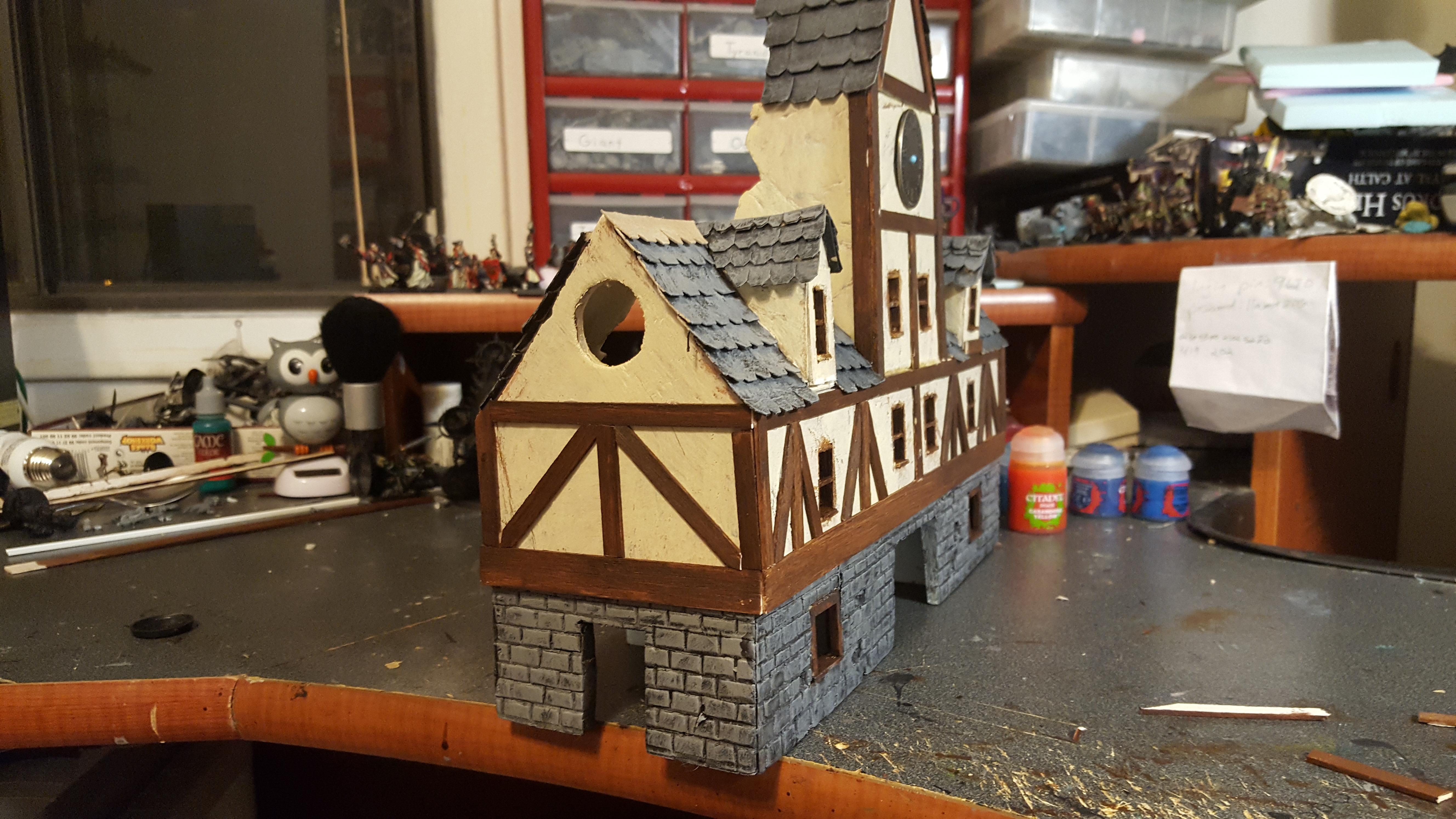 Mordheim, Scratch Build, Terrain