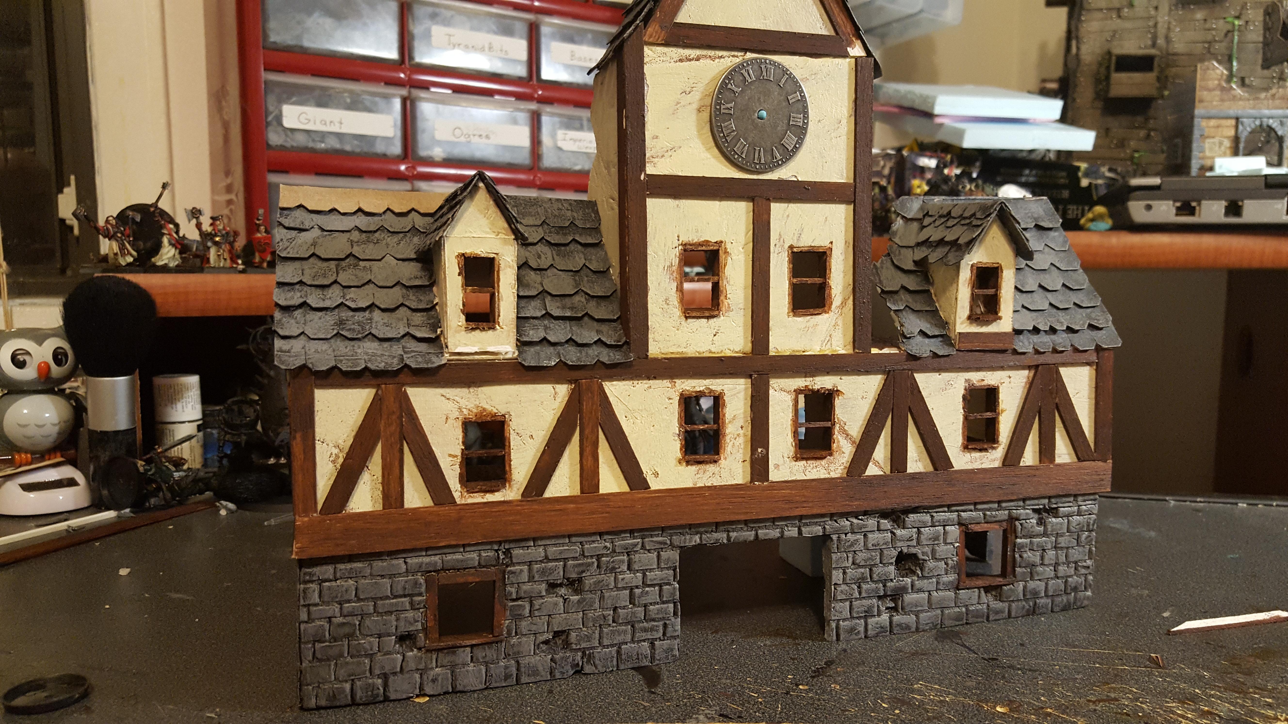 Mordheim, Scratch Build, Terrain