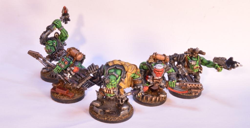 Burna Boyz, Burnas, Orks, Tank Busta, Tank Buster, Tankbustas, Tankbusters