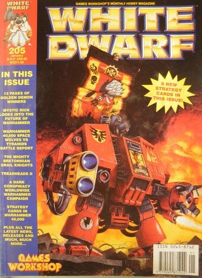 Copyright Games Workshop, Cover, White Dwarf