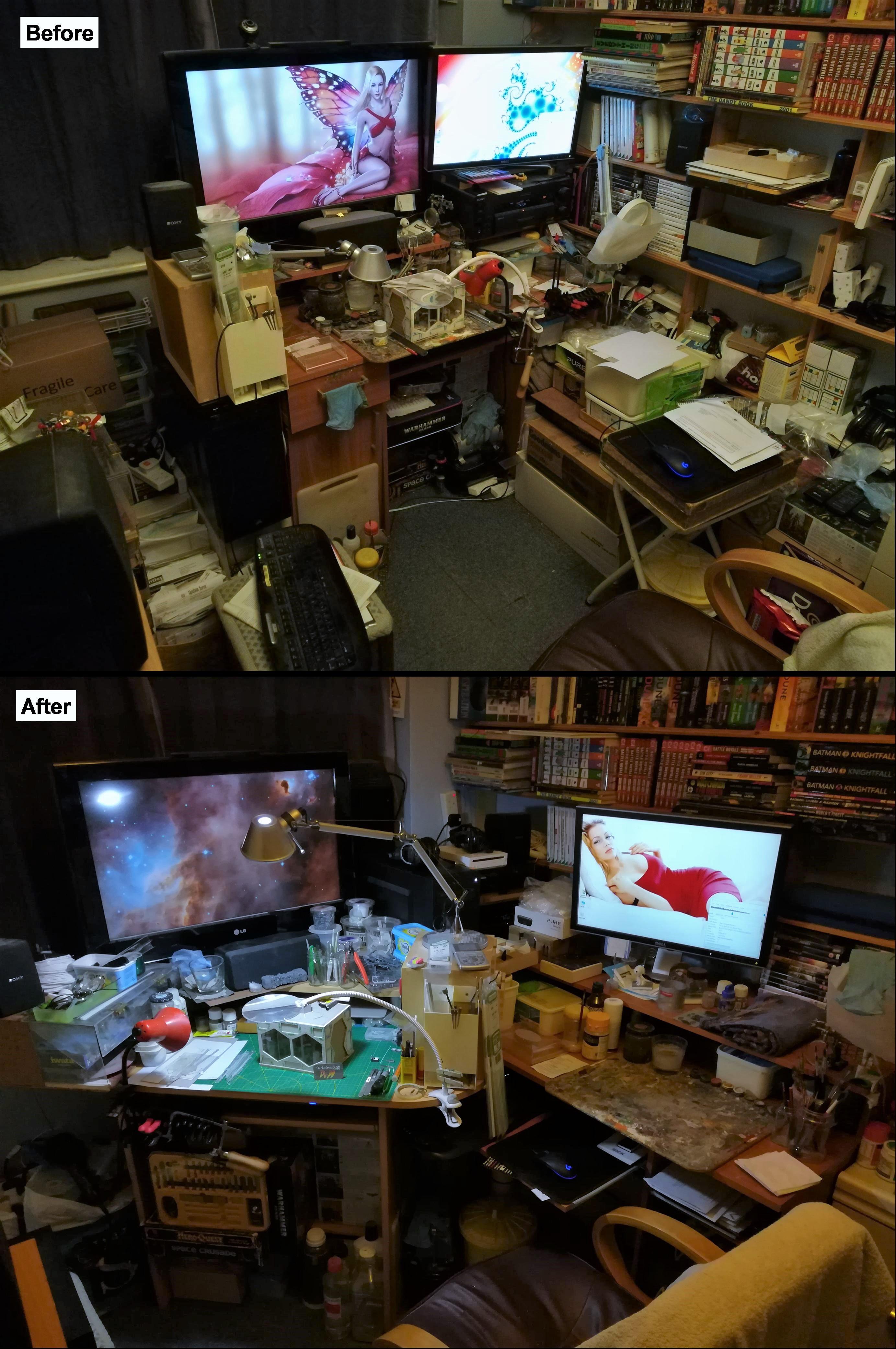 More work space for better work?